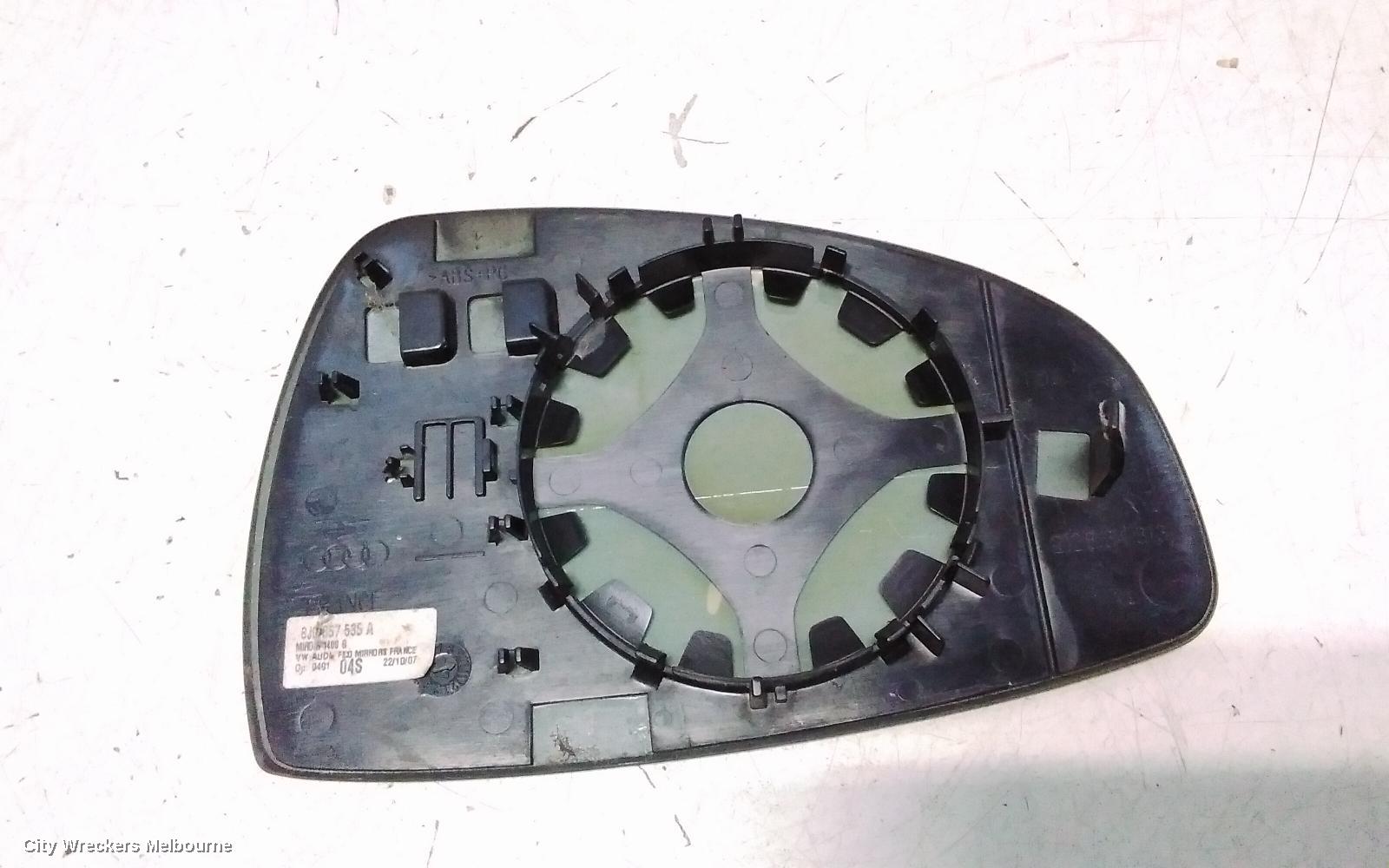 AUDI TT LEFT DOOR MIRROR, 8J, 09/2006 - 12/2014