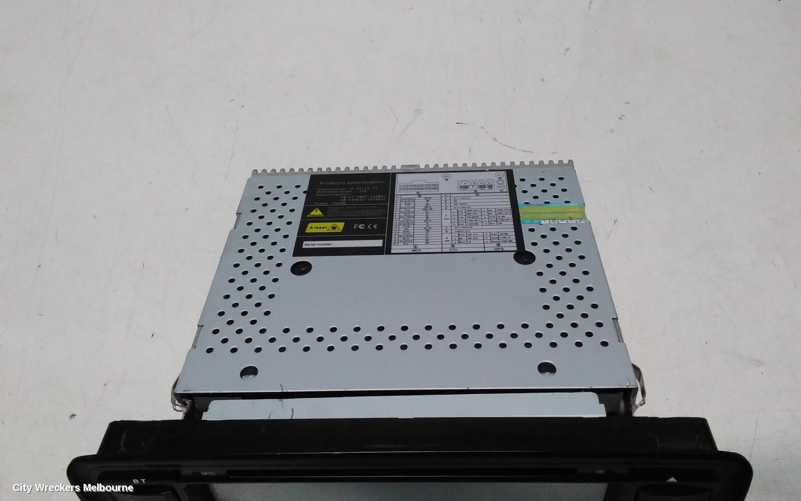 AUDI TT RADIO/CD/DVD/SAT/TV, SAT NAV HEAD UNIT, 8J, 09/2006 - 12/2014