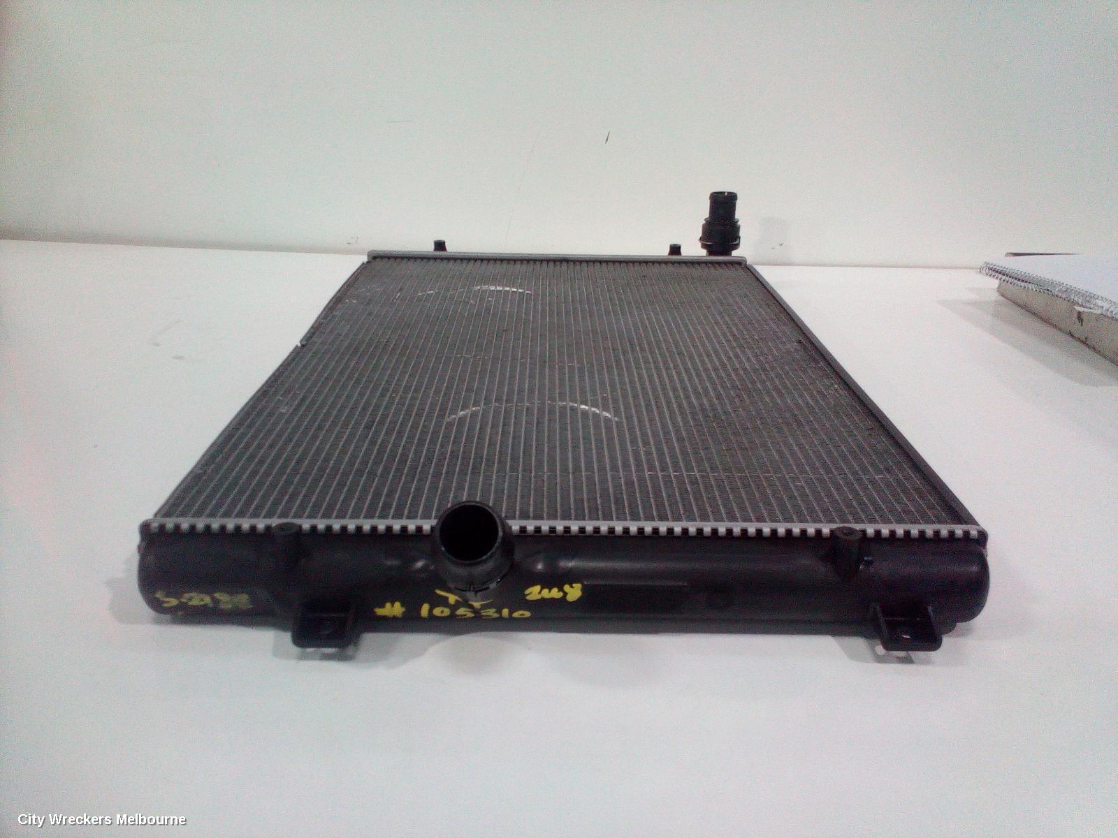 AUDI TT RADIATOR, AUTO, 2.0, PETROL, 8J, 09/2006 - 12/2014