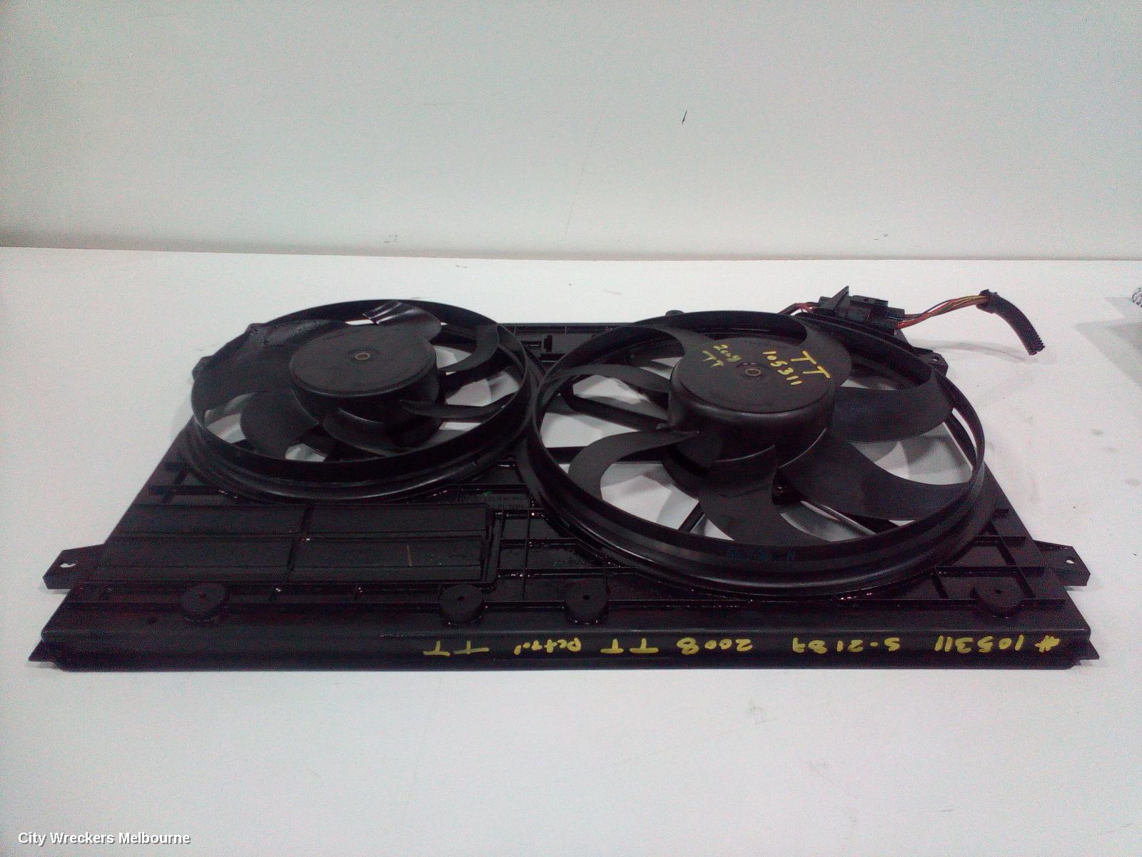 AUDI TT FAN, RAD FAN, 2.0, PETROL, 8J, 09/2006 - 12/2014