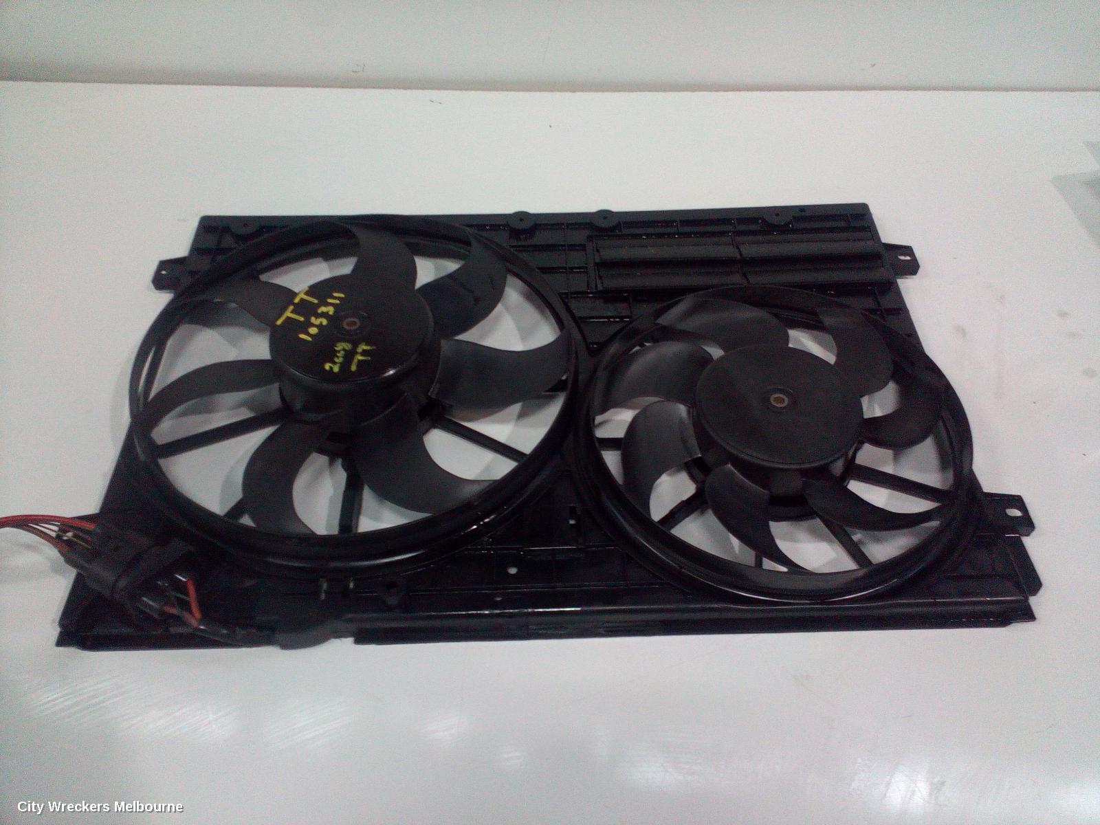 AUDI TT FAN, RAD FAN, 2.0, PETROL, 8J, 09/2006 - 12/2014