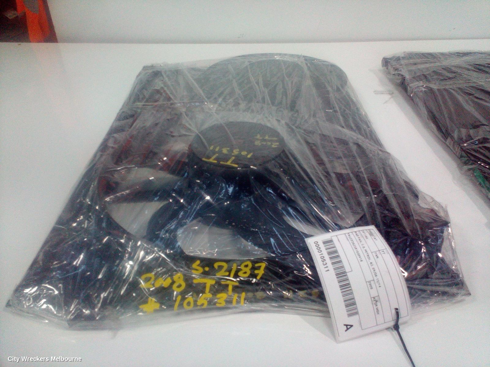 AUDI TT FAN, RAD FAN, 2.0, PETROL, 8J, 09/2006 - 12/2014
