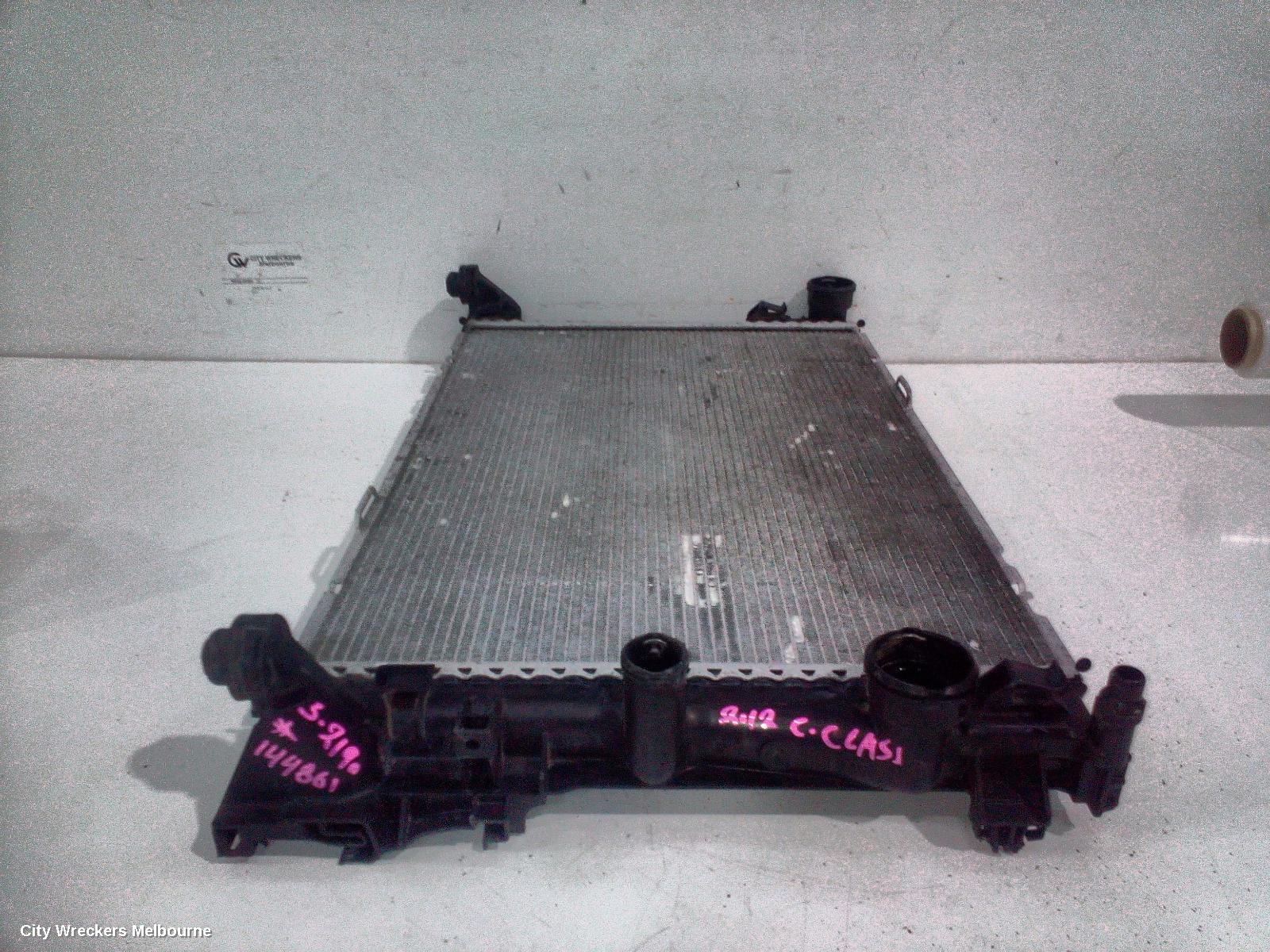 MERCEDES C CLASS RADIATOR, AUTO, 1.8, PETROL, W204/S204/C204, 07/2007 - 01/2015