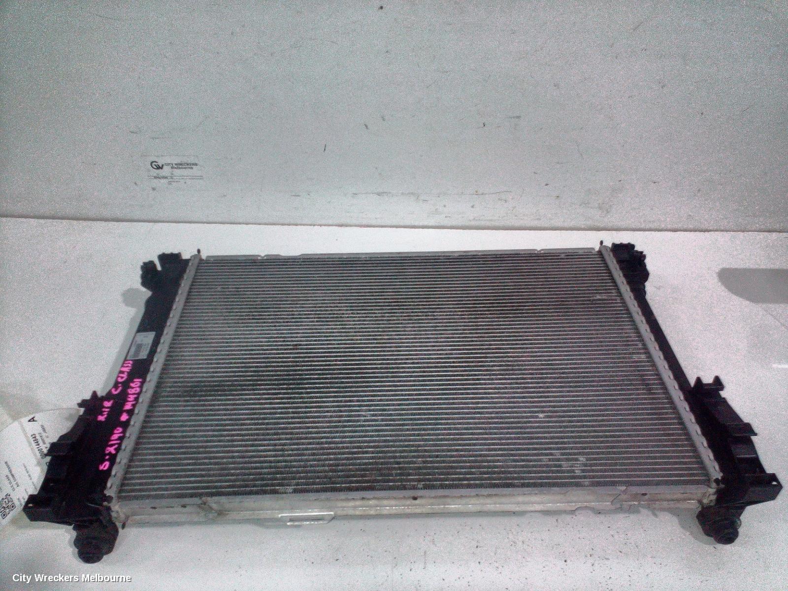 MERCEDES C CLASS RADIATOR, AUTO, 1.8, PETROL, W204/S204/C204, 07/2007 - 01/2015