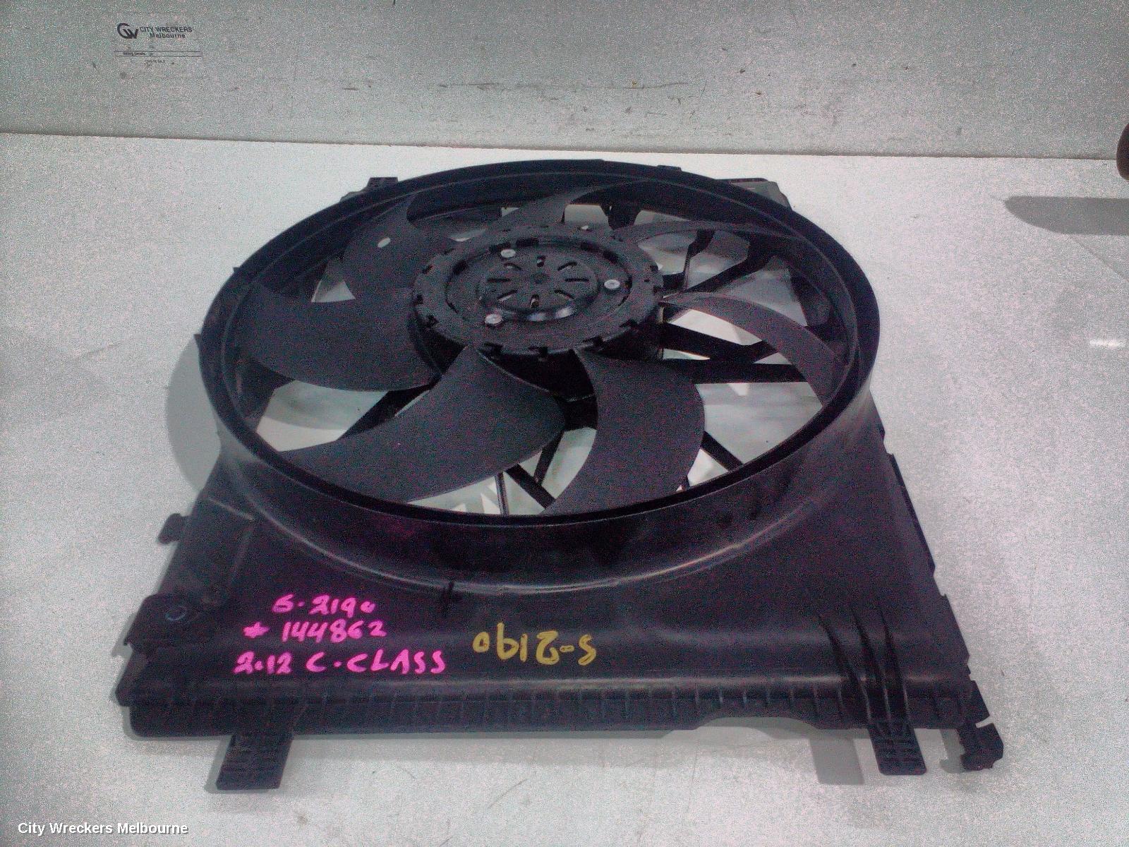 MERCEDES C CLASS FAN, RADIATOR FAN, W204/S204/C204, 600W, P/N A2045000293, 07/2007 - 01/2015