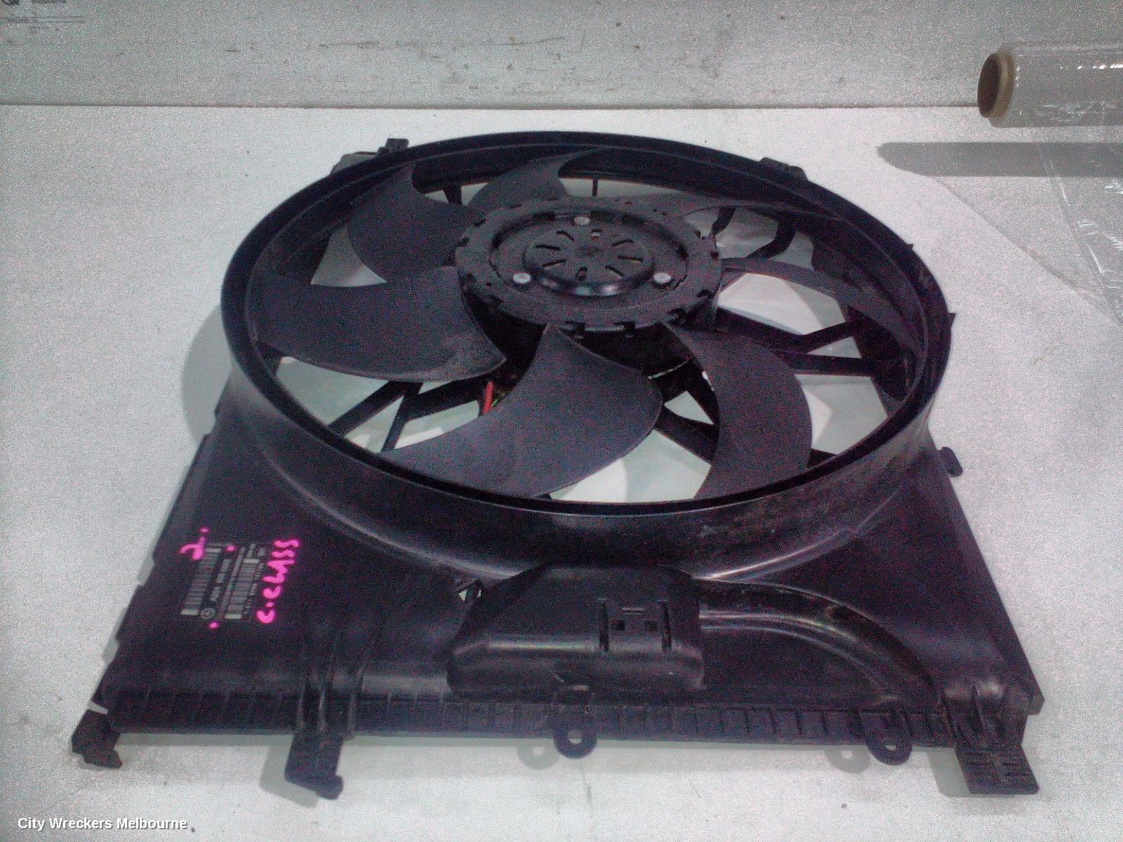MERCEDES C CLASS FAN, RADIATOR FAN, W204/S204/C204, 600W, P/N A2045000293, 07/2007 - 01/2015