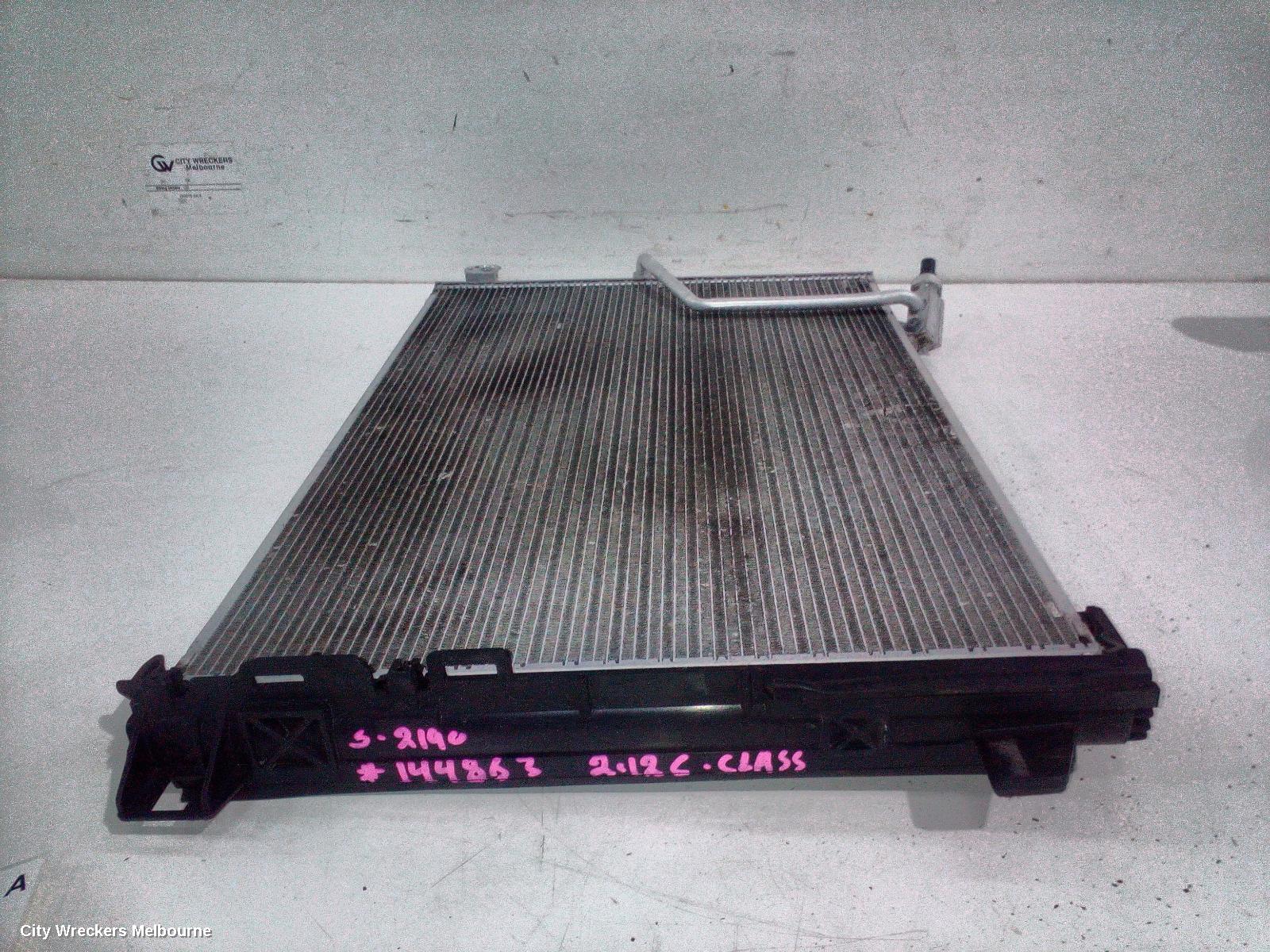 MERCEDES C CLASS A/C CONDENSER, W204/S204, 07/2007 - 07/2014