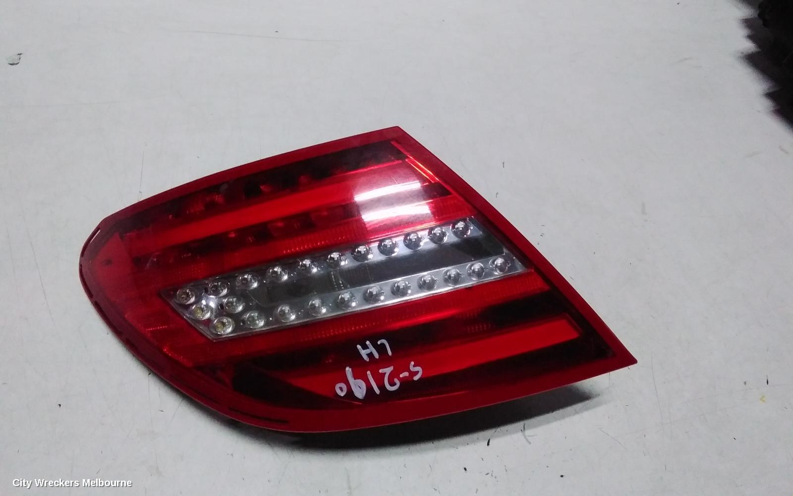 MERCEDES C CLASS LEFT TAILLIGHT, W204, SEDAN, LED TYPE, 03/2011 - 07/2014