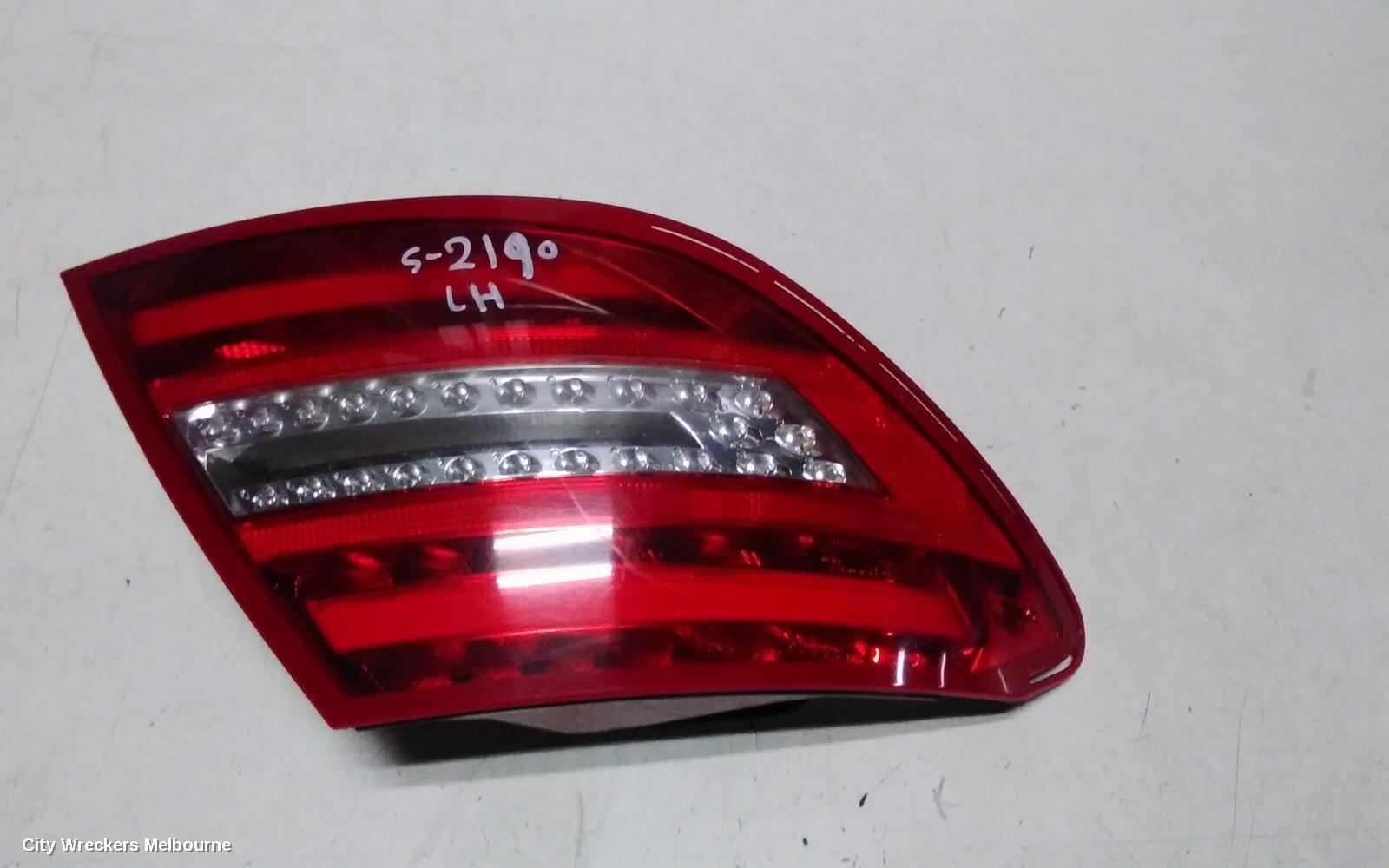 MERCEDES C CLASS LEFT TAILLIGHT, W204, SEDAN, LED TYPE, 03/2011 - 07/2014
