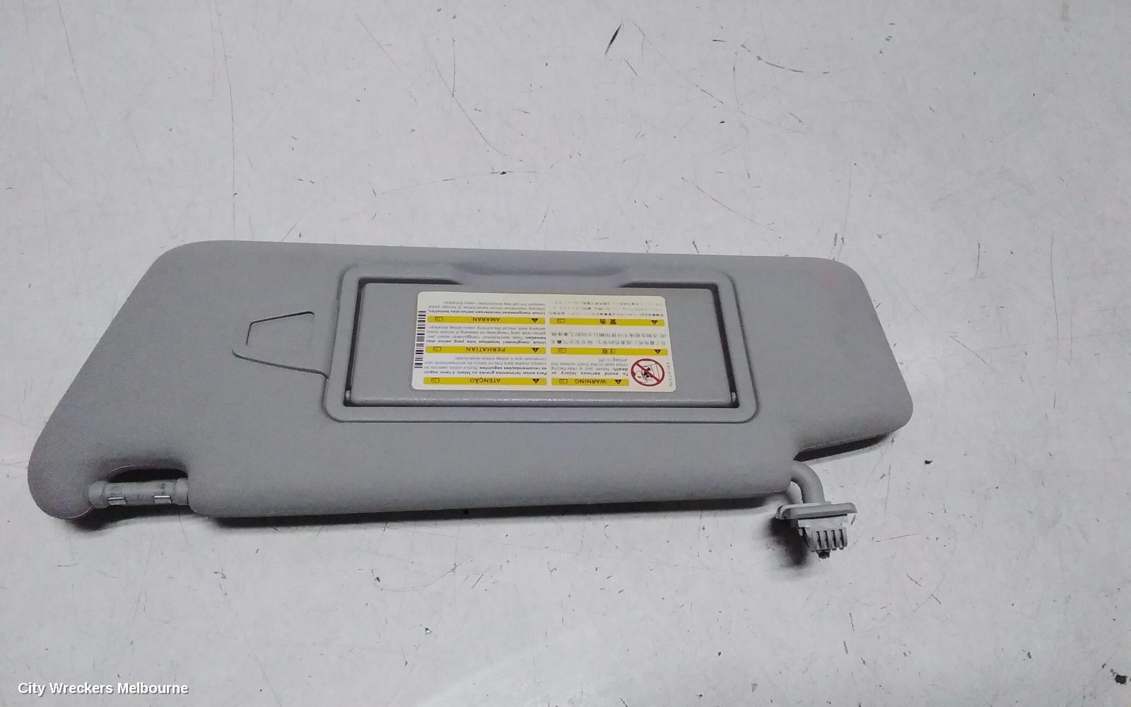 MERCEDES C CLASS SUNVISOR, W204, LH SIDE, 07/2007 - 07/2014