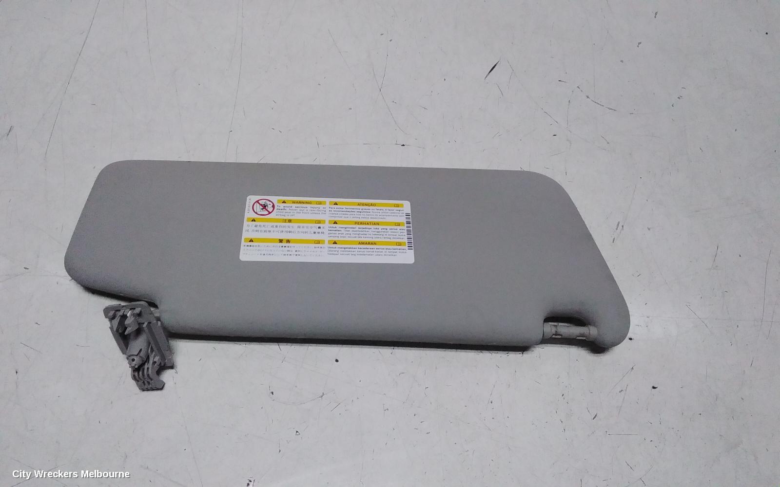 MERCEDES C CLASS SUNVISOR, W204, LH SIDE, 07/2007 - 07/2014