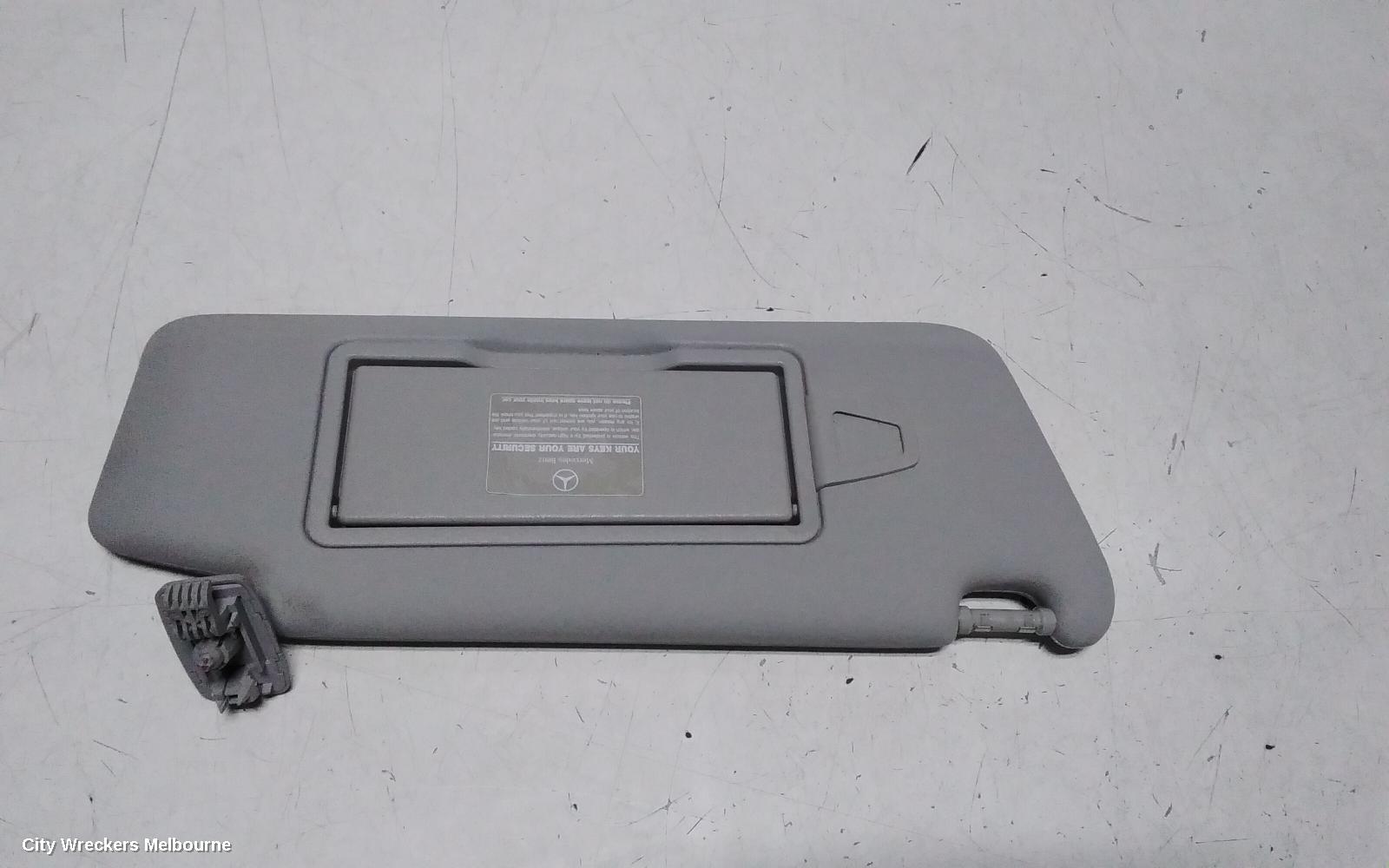 MERCEDES C CLASS SUNVISOR, W204, RH SIDE, 07/2007 - 07/2014