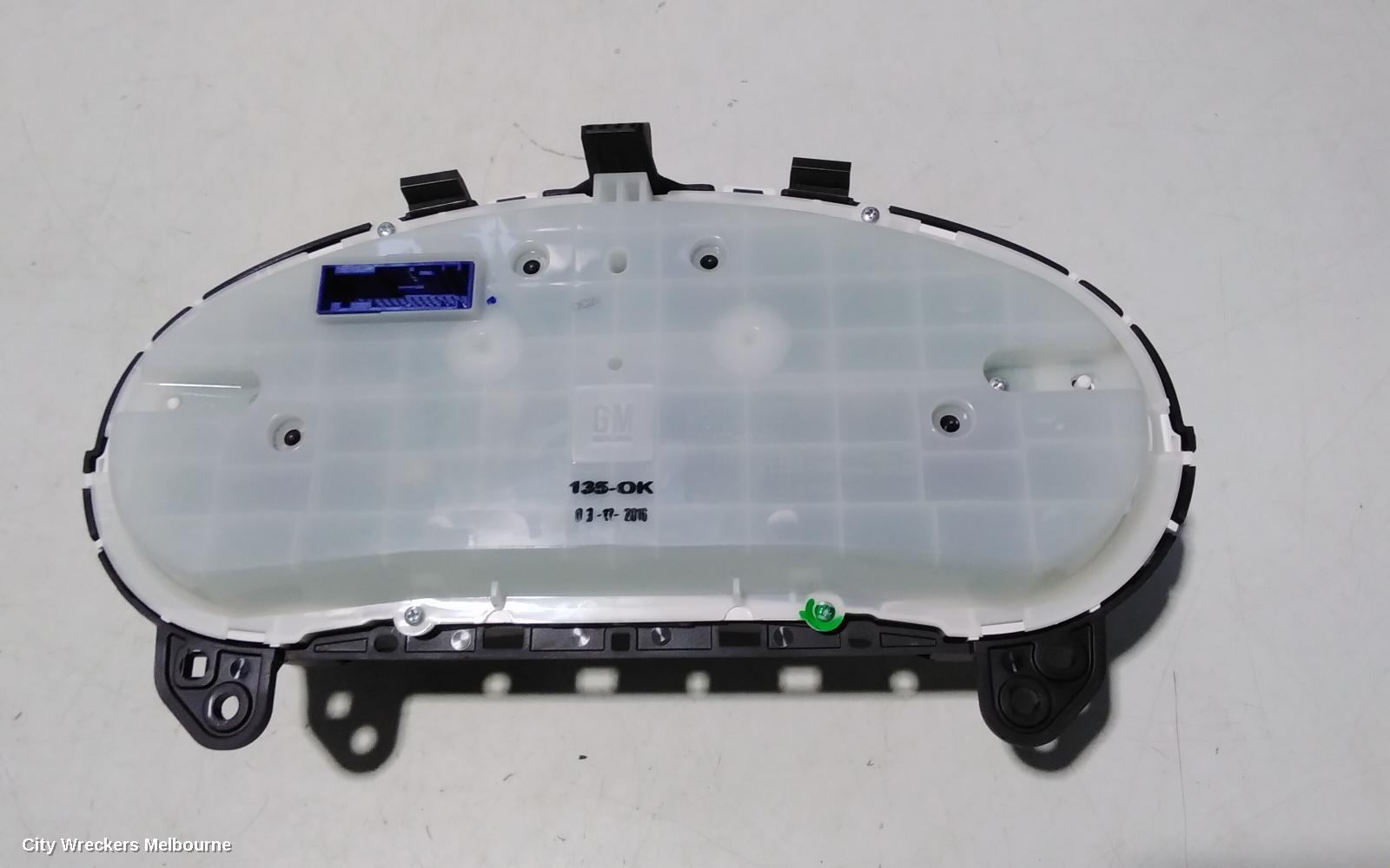 HOLDEN ASTRA INSTRUMENT CLUSTER, PETROL, AUTO T/M, BK, HATCH/WAGON, 09/2016 ONWARDS