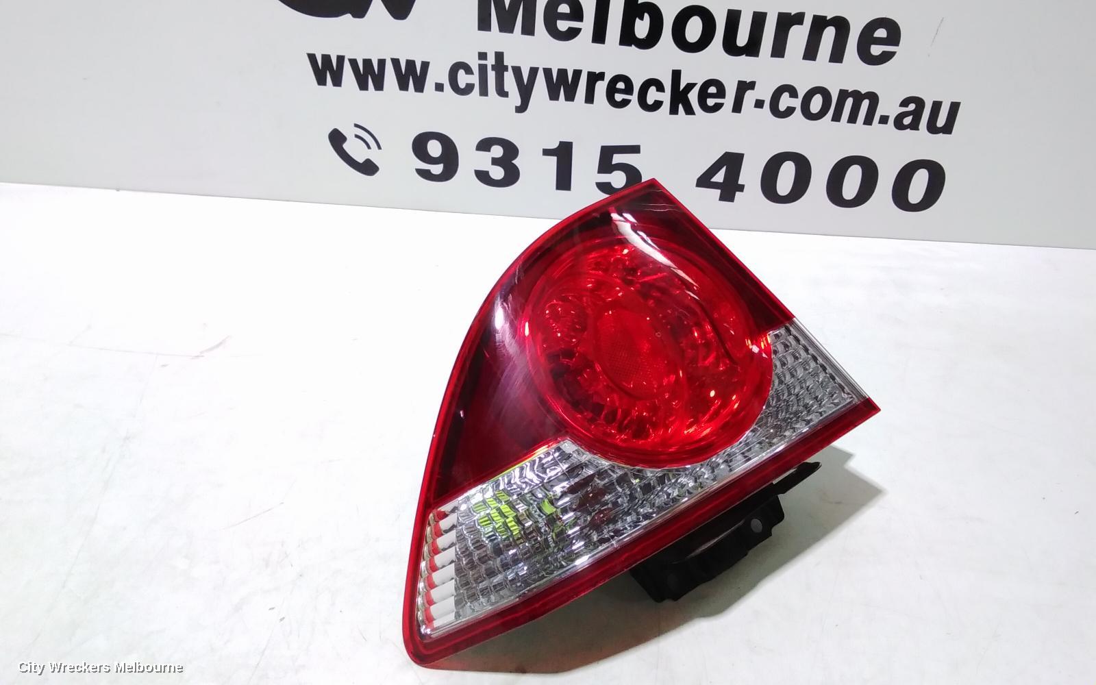 HONDA CIVIC LEFT TAILLIGHT, 8TH GEN, SEDAN, 02/2006 - 12/2008