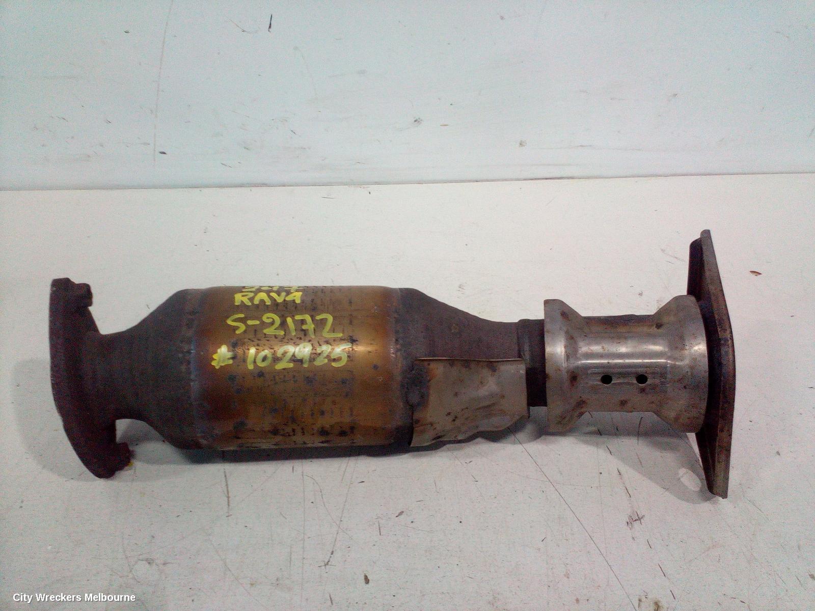 TOYOTA RAV4 CATALYTIC CONVERTER, UNDER CAR-CAT TYPE, 2.0, PETROL, 3ZR-FE, ZSA42R, 12/2012 - 11/2018