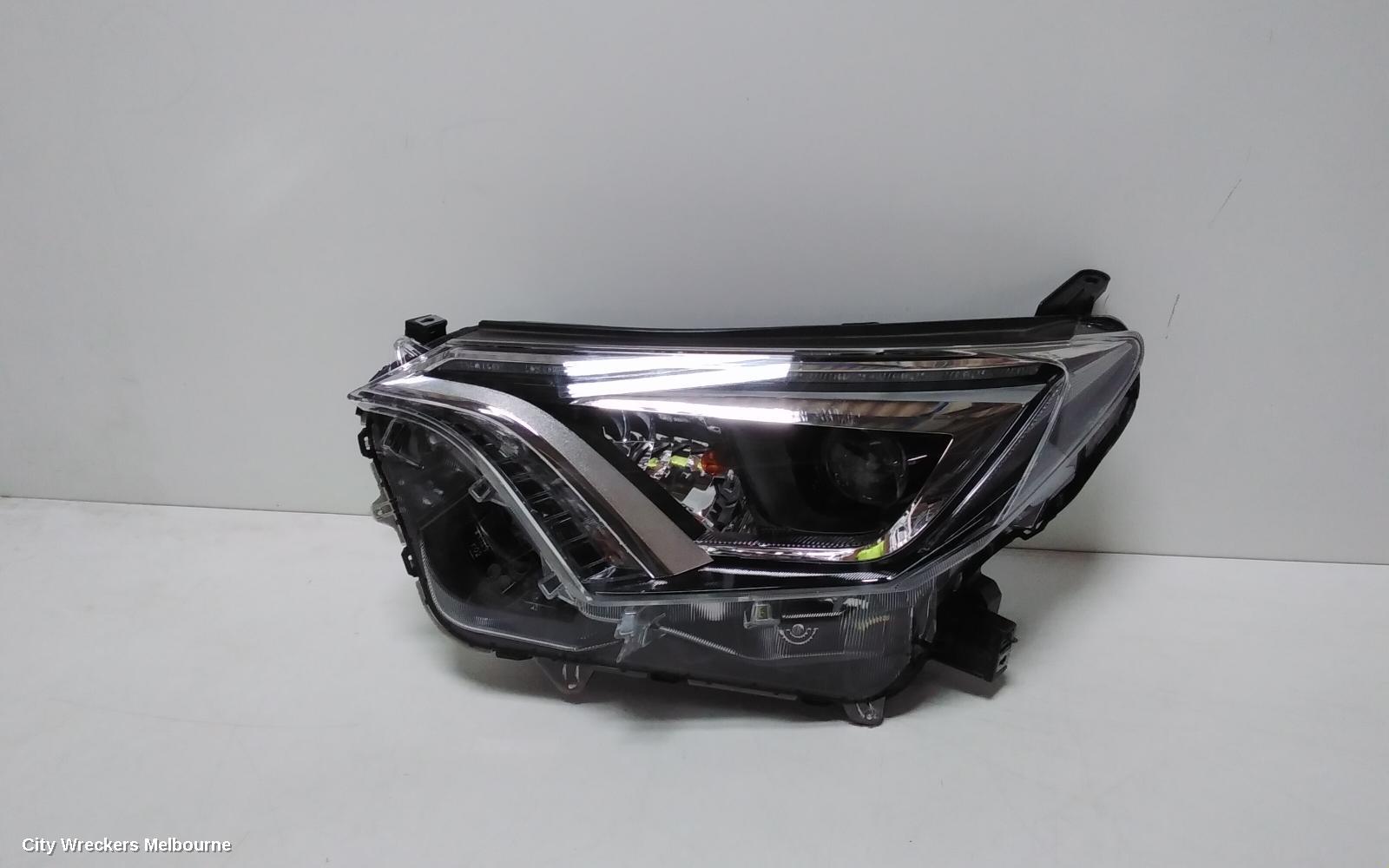 TOYOTA RAV4 LEFT HEADLAMP, XA40, LED TYPE, 10/2015 - 11/2018