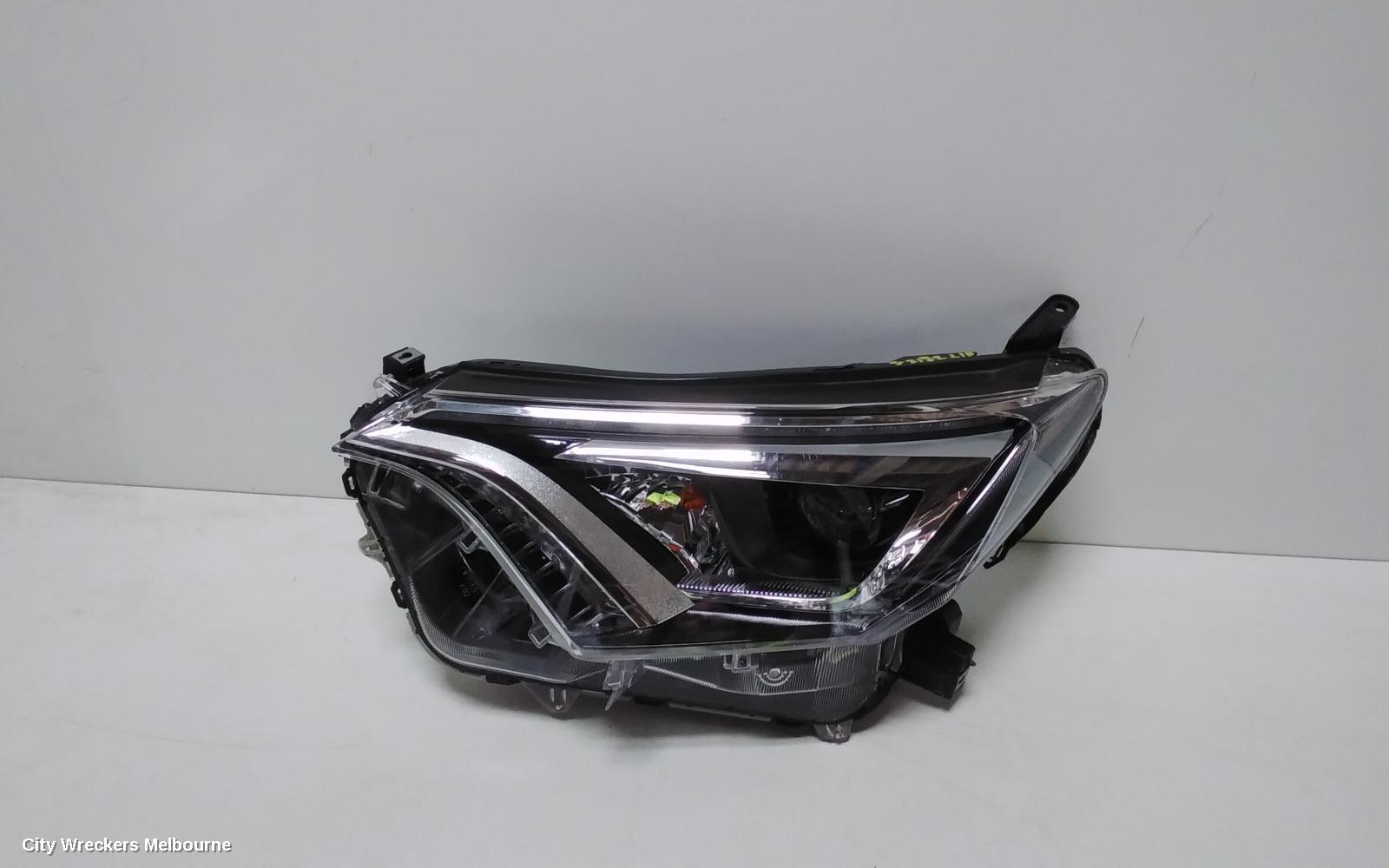 TOYOTA RAV4 LEFT HEADLAMP, XA40, LED TYPE, 10/2015 - 11/2018