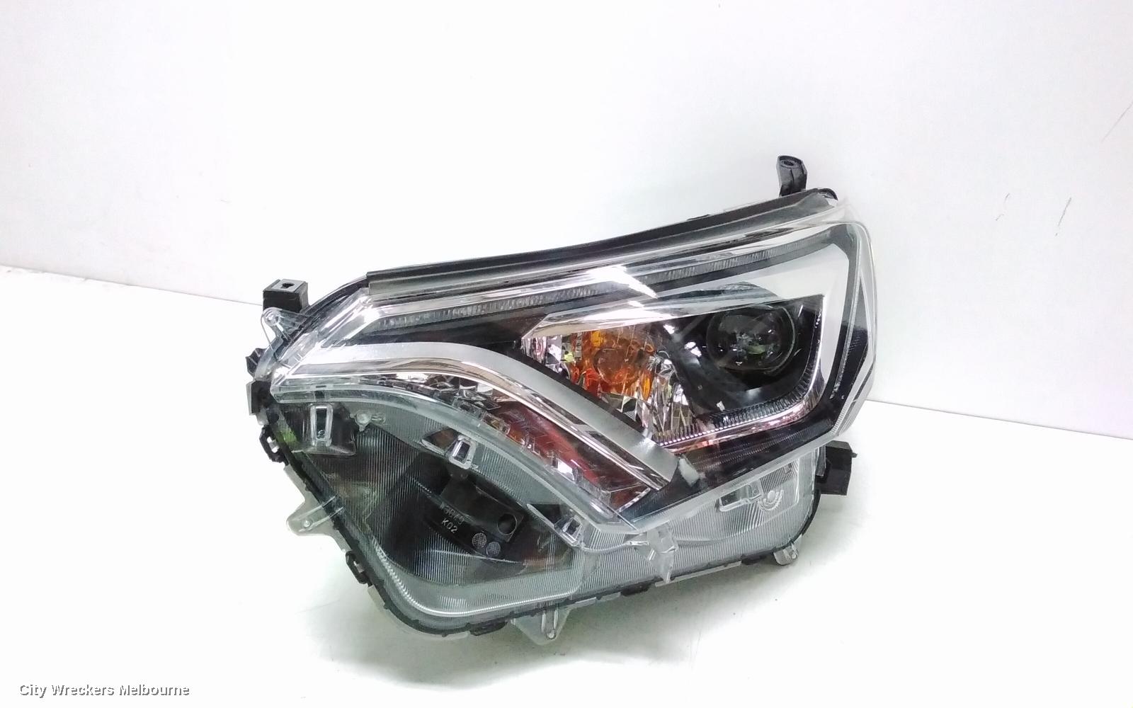 TOYOTA RAV4 LEFT HEADLAMP, XA40, LED TYPE, 10/2015 - 11/2018