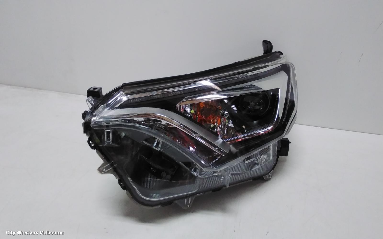 TOYOTA RAV4 LEFT HEADLAMP, XA40, LED TYPE, 10/2015 - 11/2018