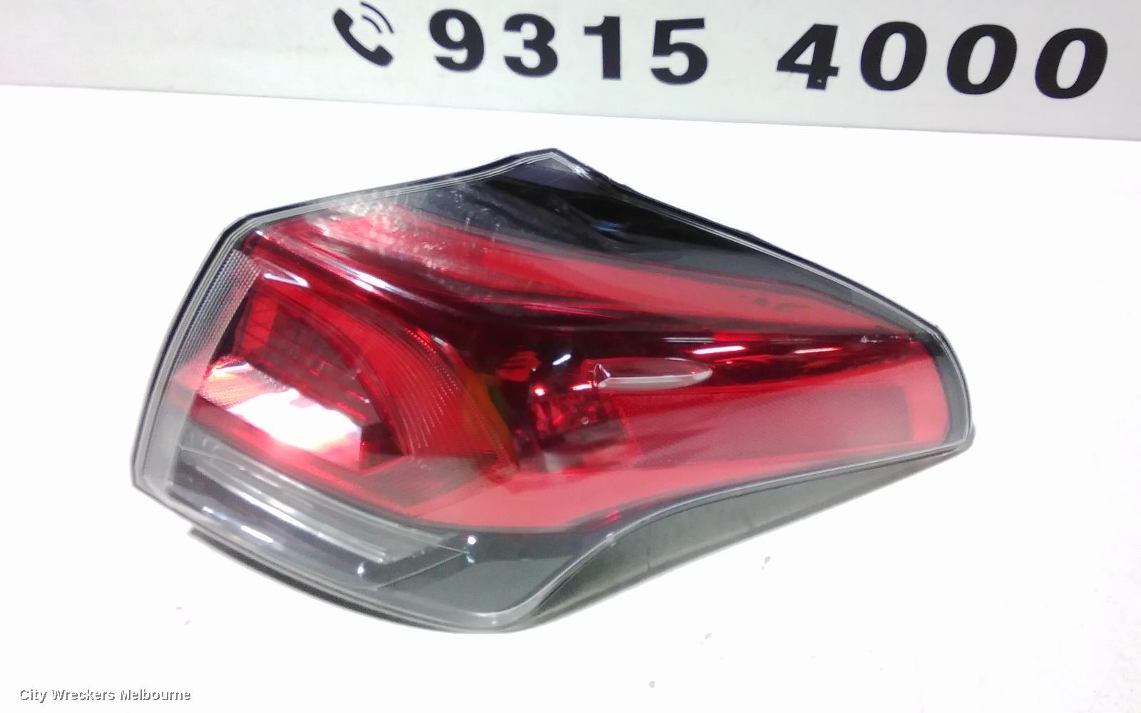 TOYOTA RAV4 RIGHT TAILLIGHT, IN BODY, XA40, 10/2015 - 11/2018