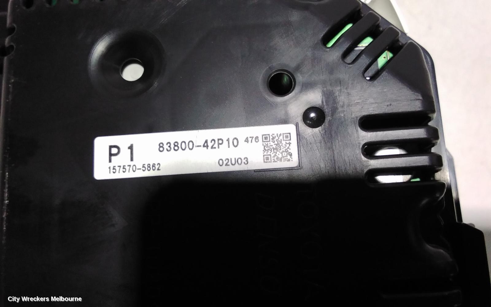 TOYOTA RAV4 INSTRUMENT CLUSTER, INSTRUMENT CLUSTER, PETROL, GX, AUTO T/M, XA40, 10/2015 - 11/2018