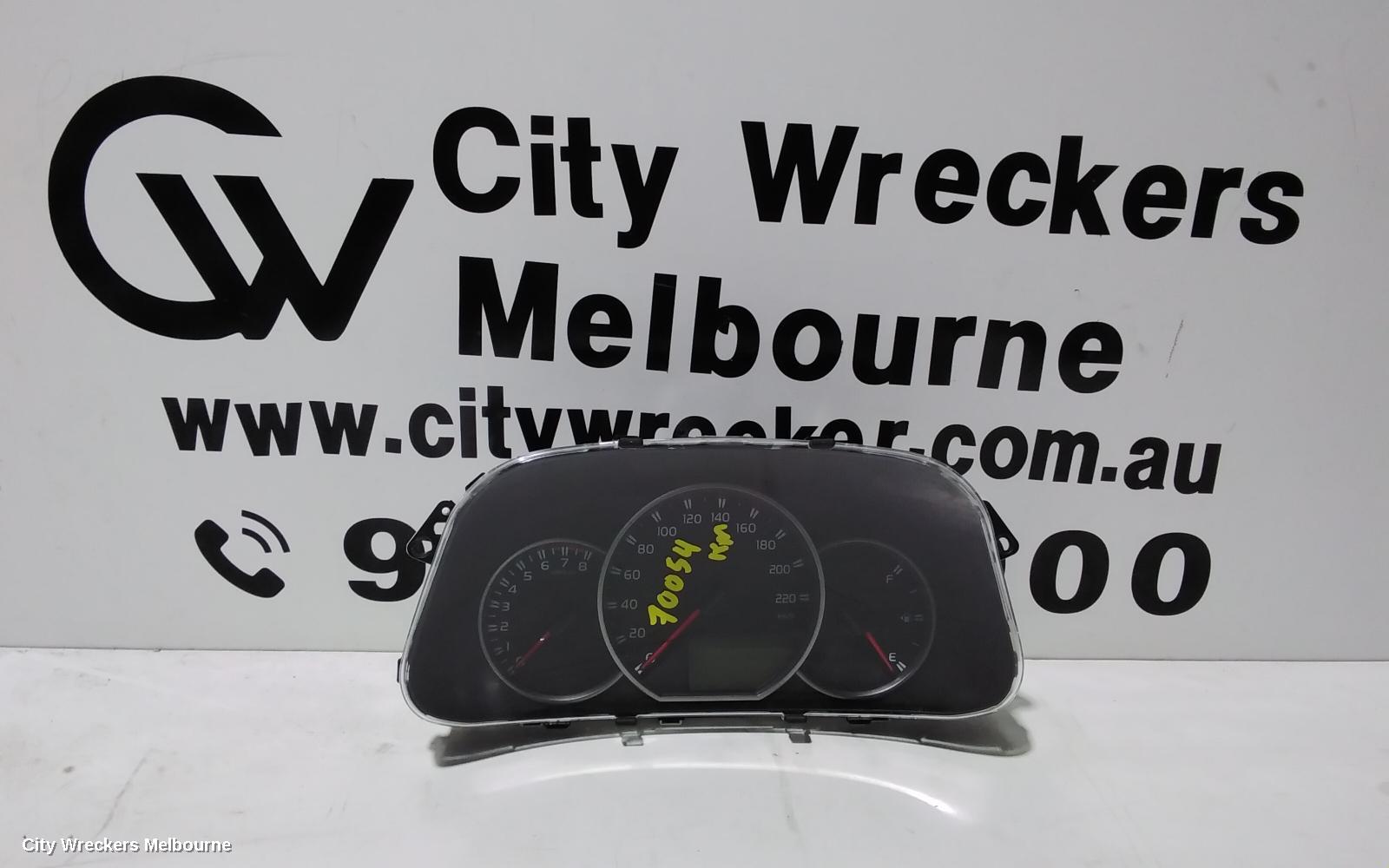 TOYOTA RAV4 INSTRUMENT CLUSTER, INSTRUMENT CLUSTER, PETROL, GX, AUTO T/M, XA40, 10/2015 - 11/2018