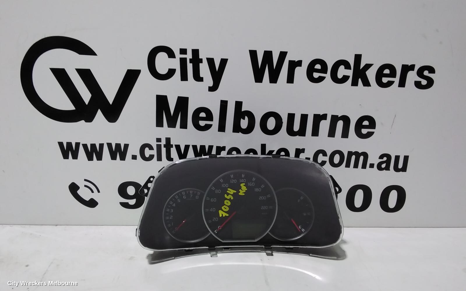 TOYOTA RAV4 INSTRUMENT CLUSTER, INSTRUMENT CLUSTER, PETROL, GX, AUTO T/M, XA40, 10/2015 - 11/2018