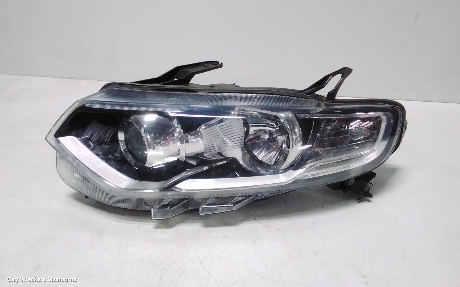 FORD TERRITORY LEFT HEADLAMP, SZ MKI, TITANIUM, 04/2011 - 09/2014