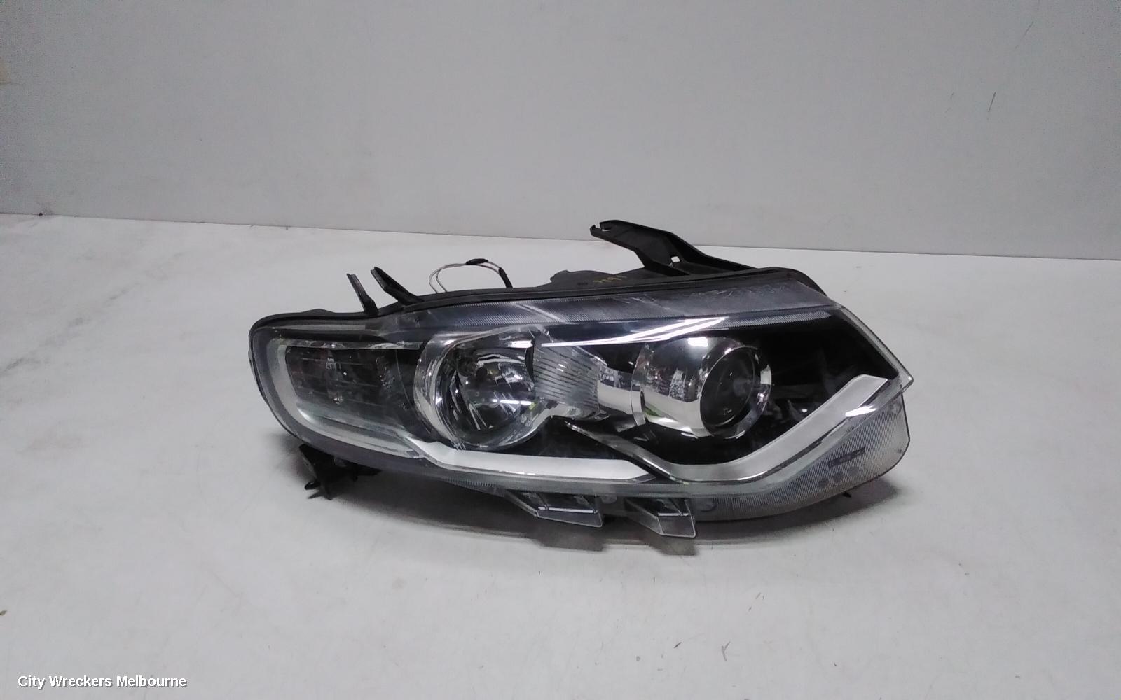 FORD TERRITORY RIGHT HEADLAMP, SZ MKI, TITANIUM, 04/2011 - 09/2014