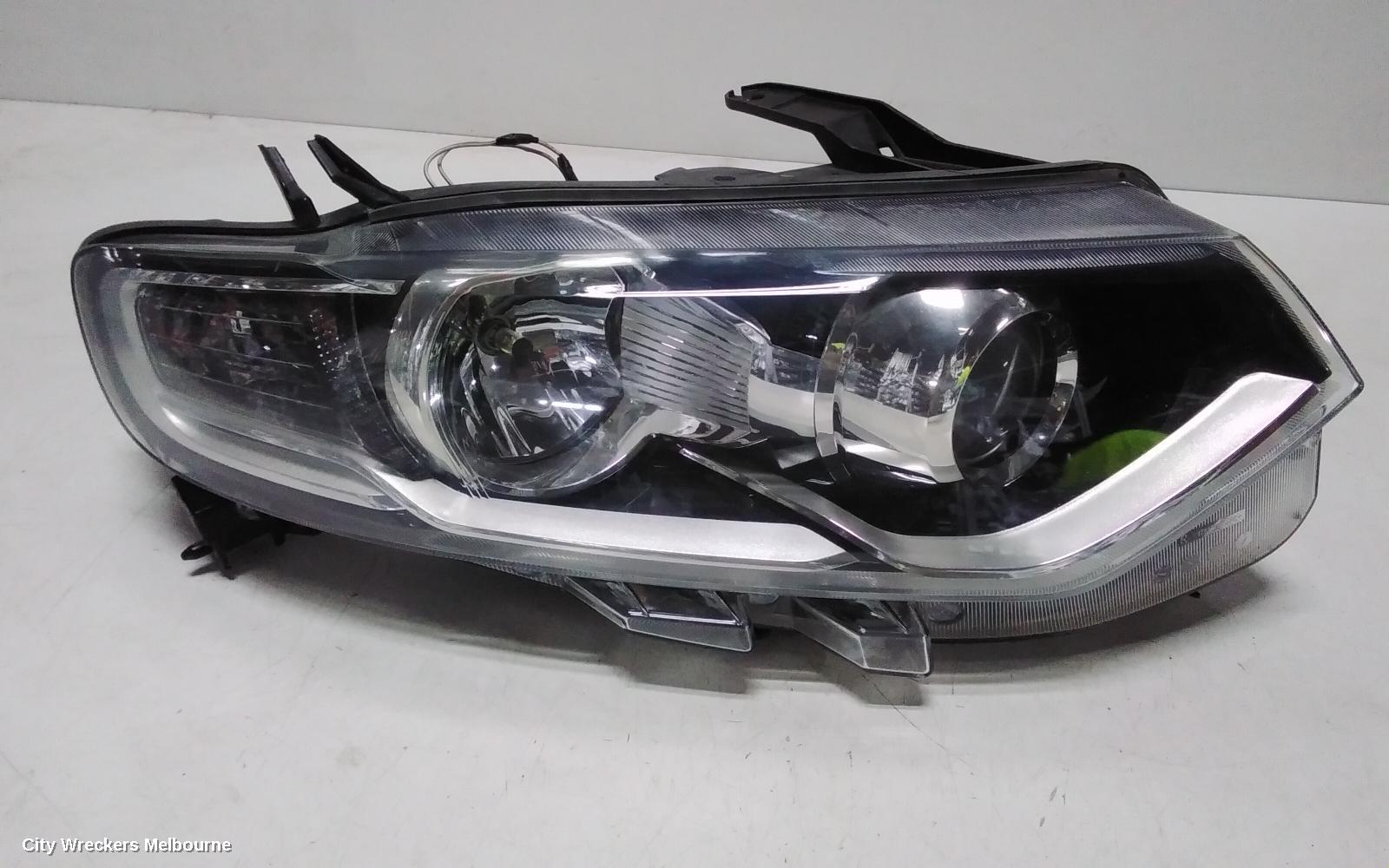 FORD TERRITORY RIGHT HEADLAMP, SZ MKI, TITANIUM, 04/2011 - 09/2014