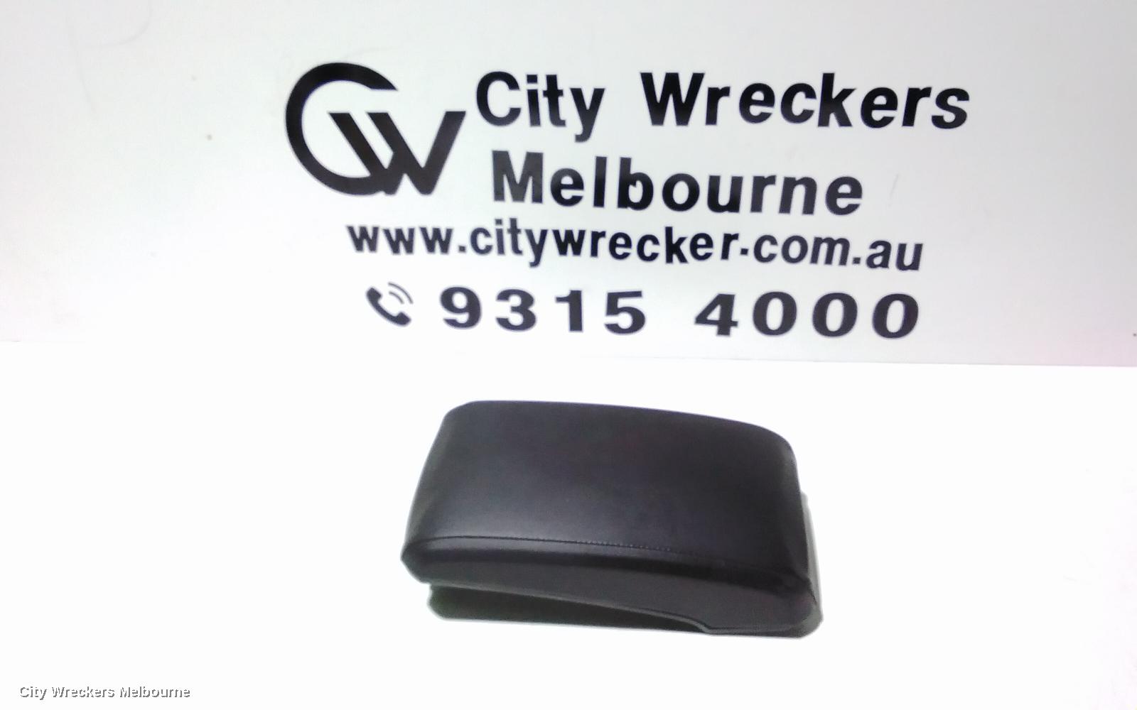 HOLDEN COLORADO CONSOLE, RG, CENTRE CONSOLE LID ONLY, LEATHER, BLACK, 06/2012 - 12/2020