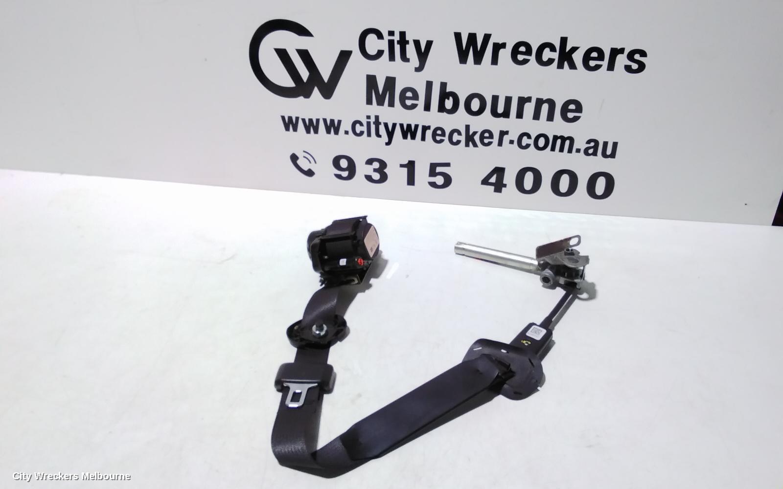 HOLDEN COLORADO SEATBELT/STALK, LH FRONT, SEAT BELT ONLY, DUAL CAB, RG, 07/2016 - 12/2020