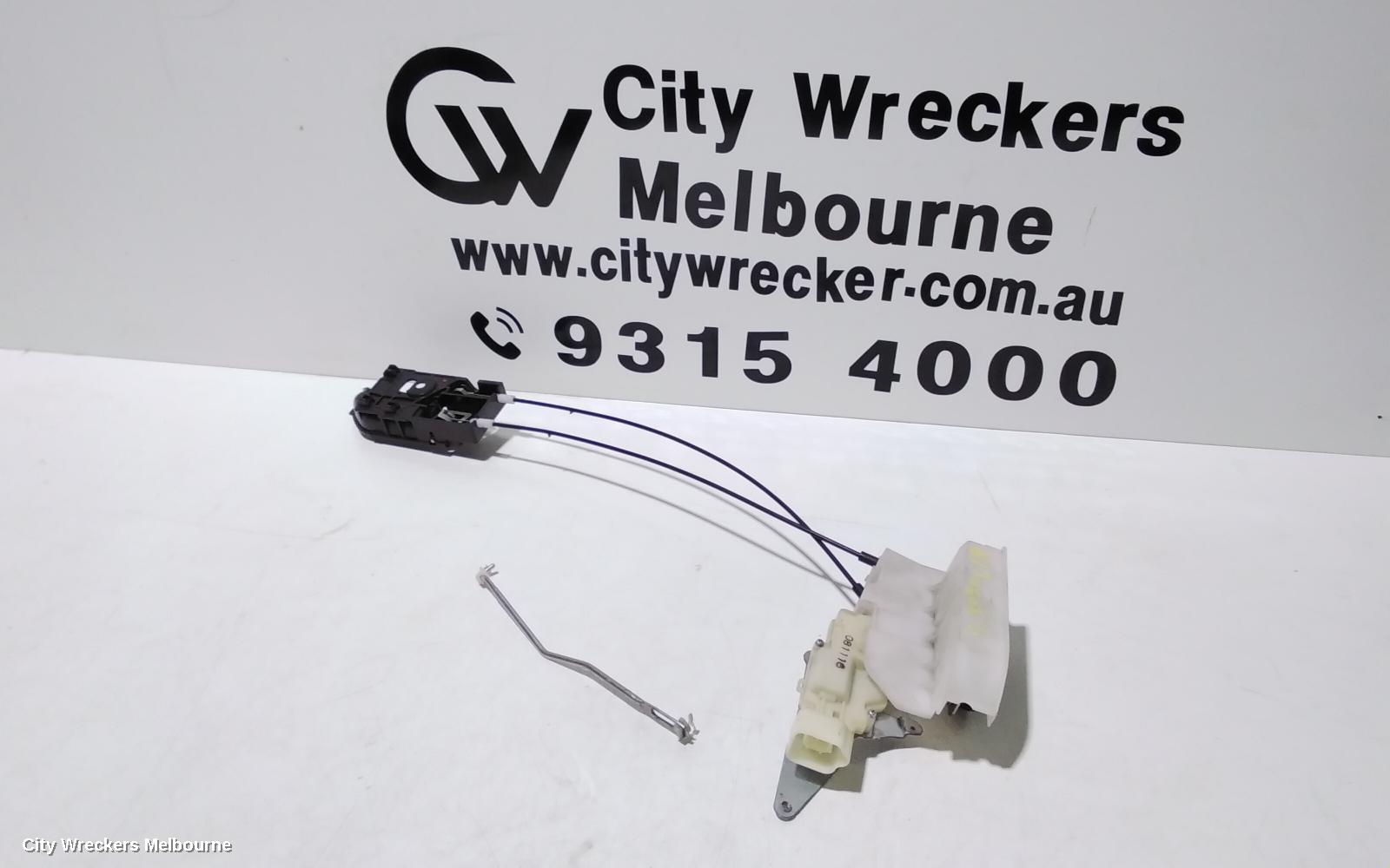 HOLDEN COLORADO DOOR/BOOT/GATE LOCK, LEFT REAR DOOR LOCK, DUAL CAB, RG, 01/2012 - 12/2020