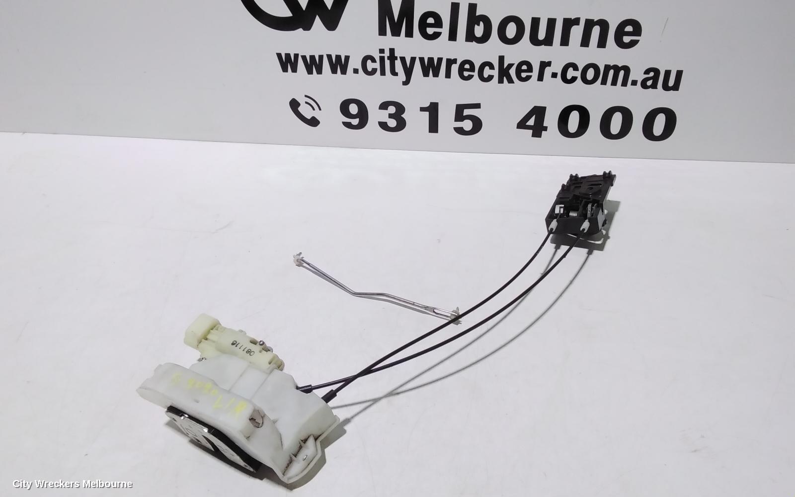 HOLDEN COLORADO DOOR/BOOT/GATE LOCK, LEFT REAR DOOR LOCK, DUAL CAB, RG, 01/2012 - 12/2020