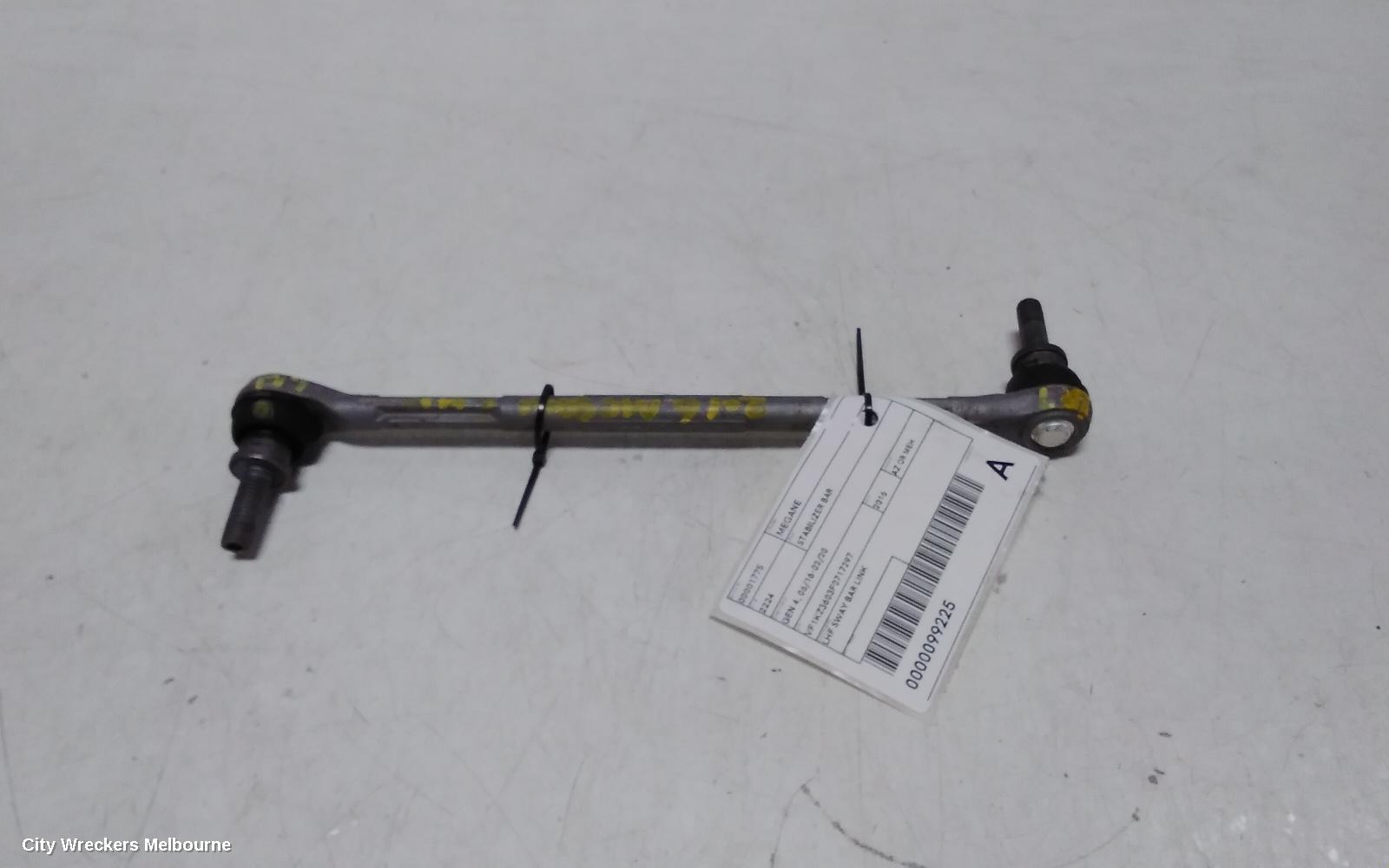 RENAULT MEGANE STABILISER BAR, GEN 4, 06/2016 - 02/2020
