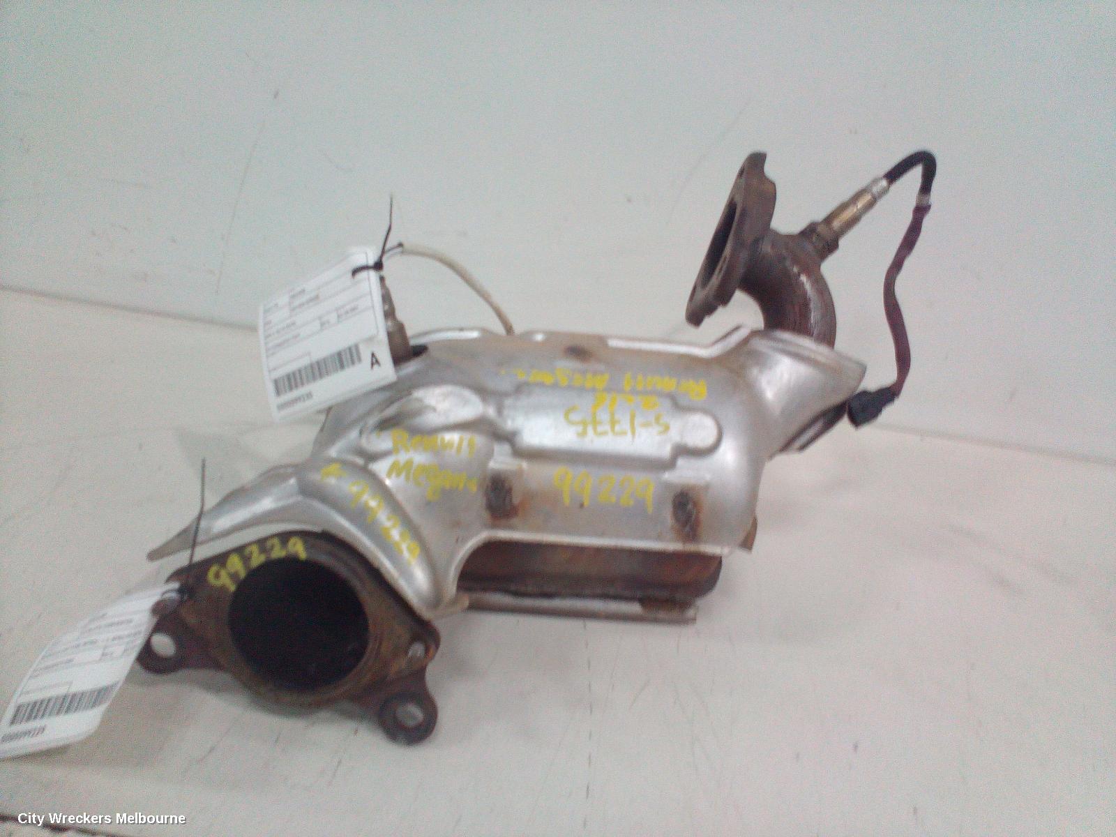 RENAULT MEGANE CATALYTIC CONVERTER, MANIFOLD-CAT TYPE, PETROL, 1.2, BFB/LFF/KFB, 06/2016 - 02/2020