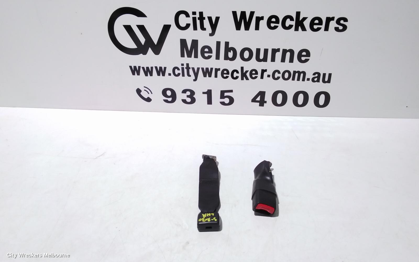 MITSUBISHI OUTLANDER SEATBELT/STALK, LH REAR 2ND ROW, SEAT BELT STALK ONLY, ZJ-ZL, 5 SEATER, 10/2012 - 07/2021