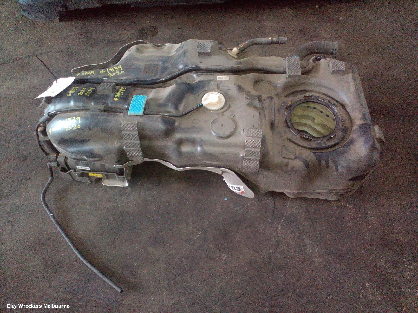 HYUNDAI KONA FUEL TANK, OS, 09/2017 - 07/2023