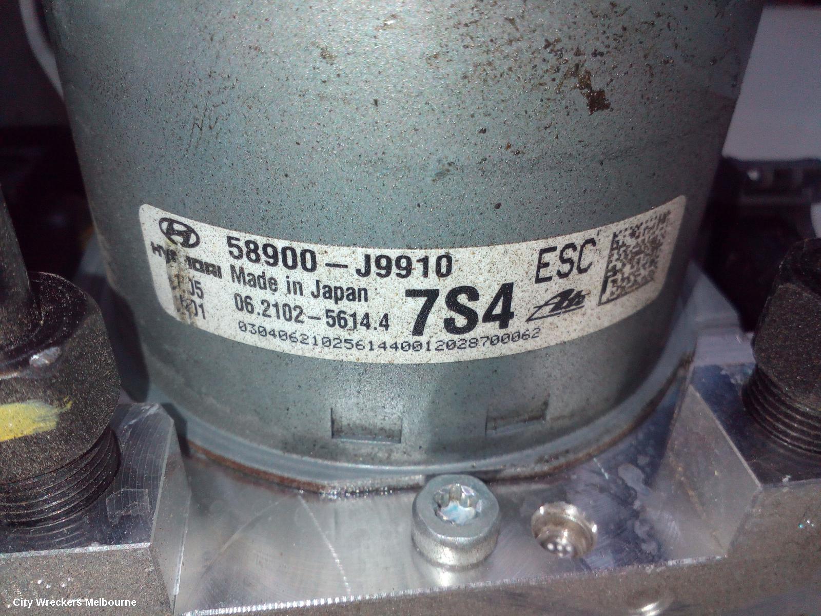 HYUNDAI KONA ABS PUMP/MODULATOR, OS, P/N 58900J9910, 09/2017 ONWARDS