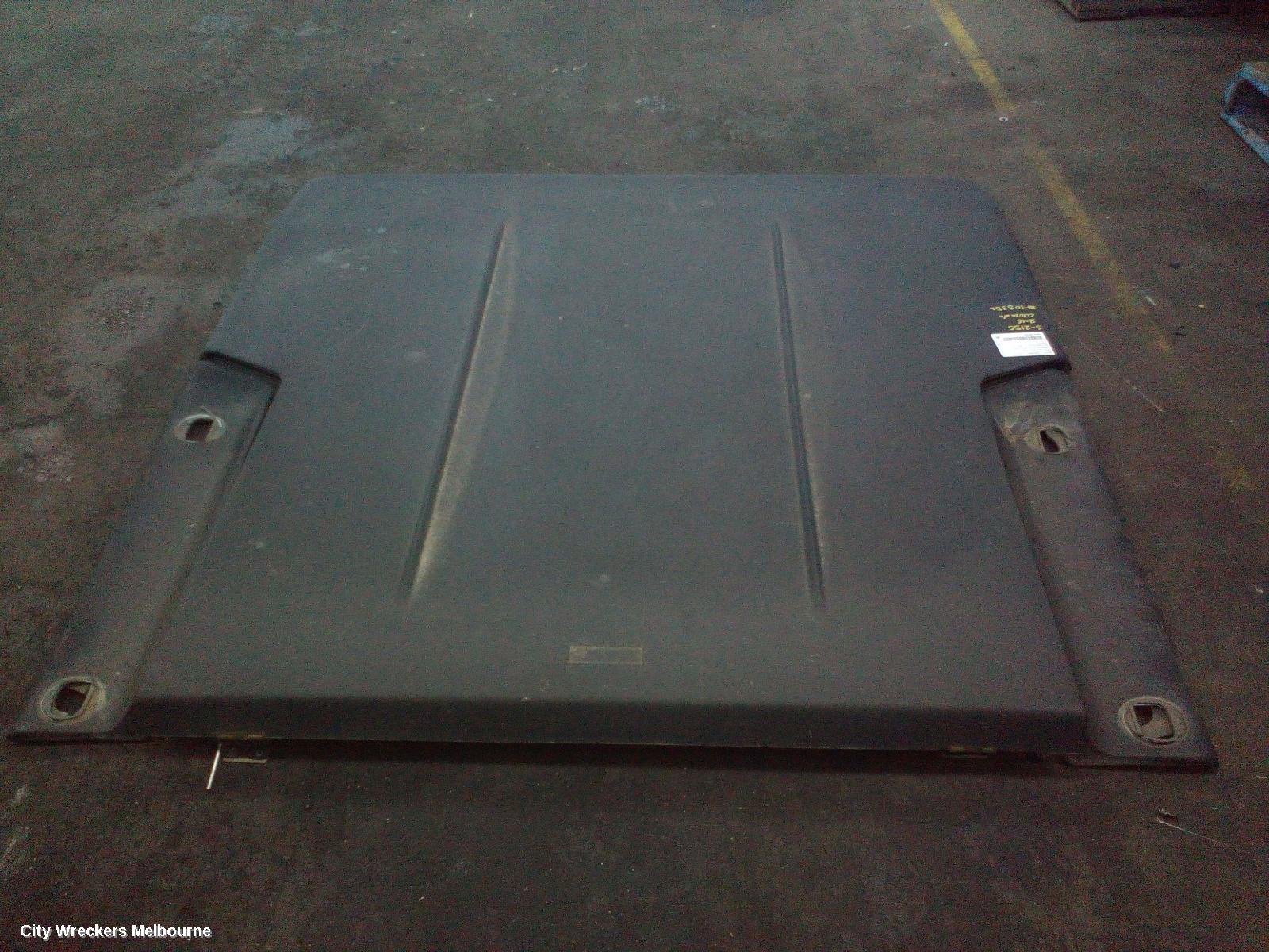 HOLDEN COLORADO TONNEAU/COVER, TONNEAU-HARD, RG, DUAL CAB, 01/2012 - 12/2020