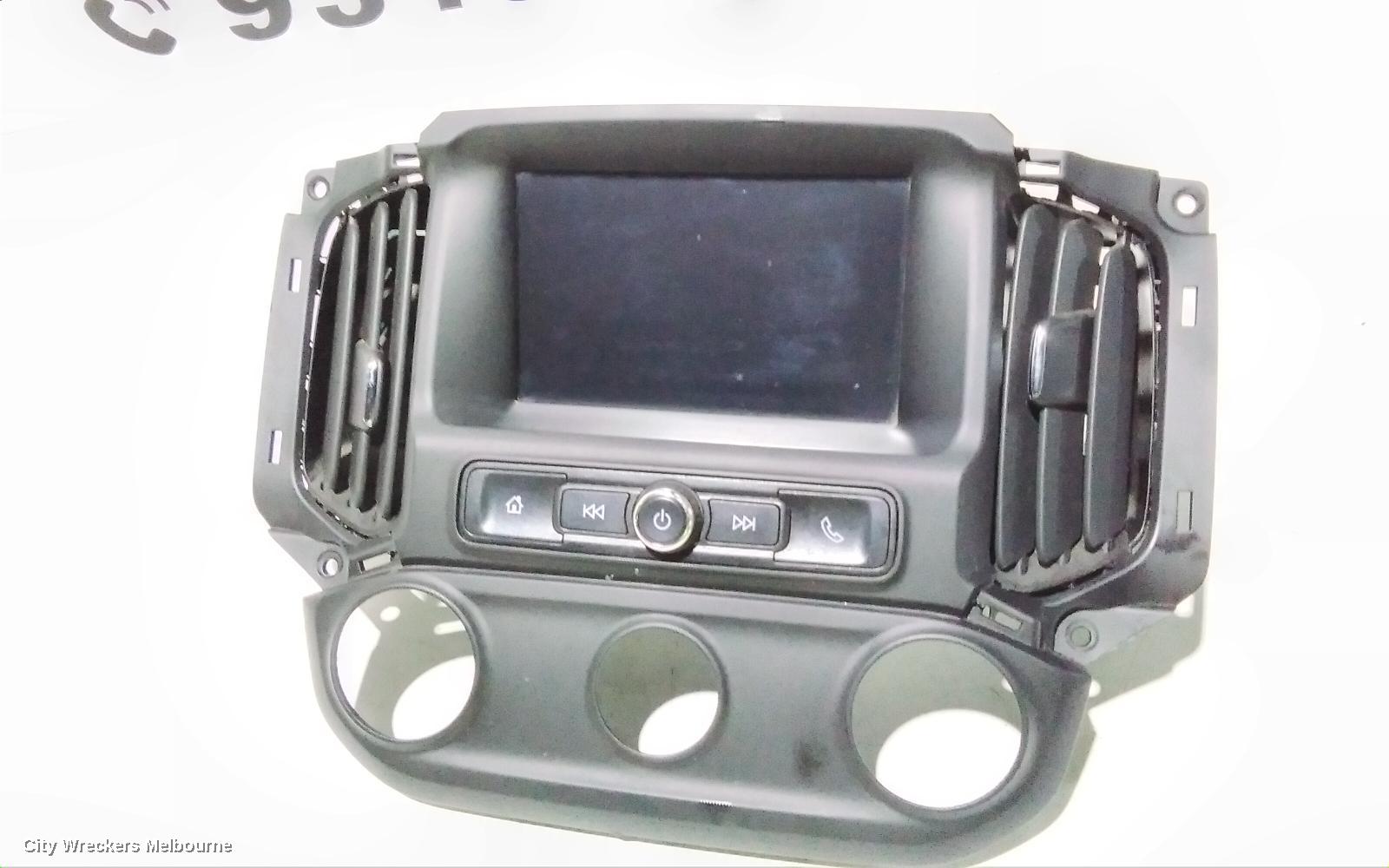 HOLDEN COLORADO RADIO/CD/DVD/SAT/TV, 8 INCH TOUCHSCREEN NON SAT NAV, RG/RG 7, 07/2016 - 12/2020