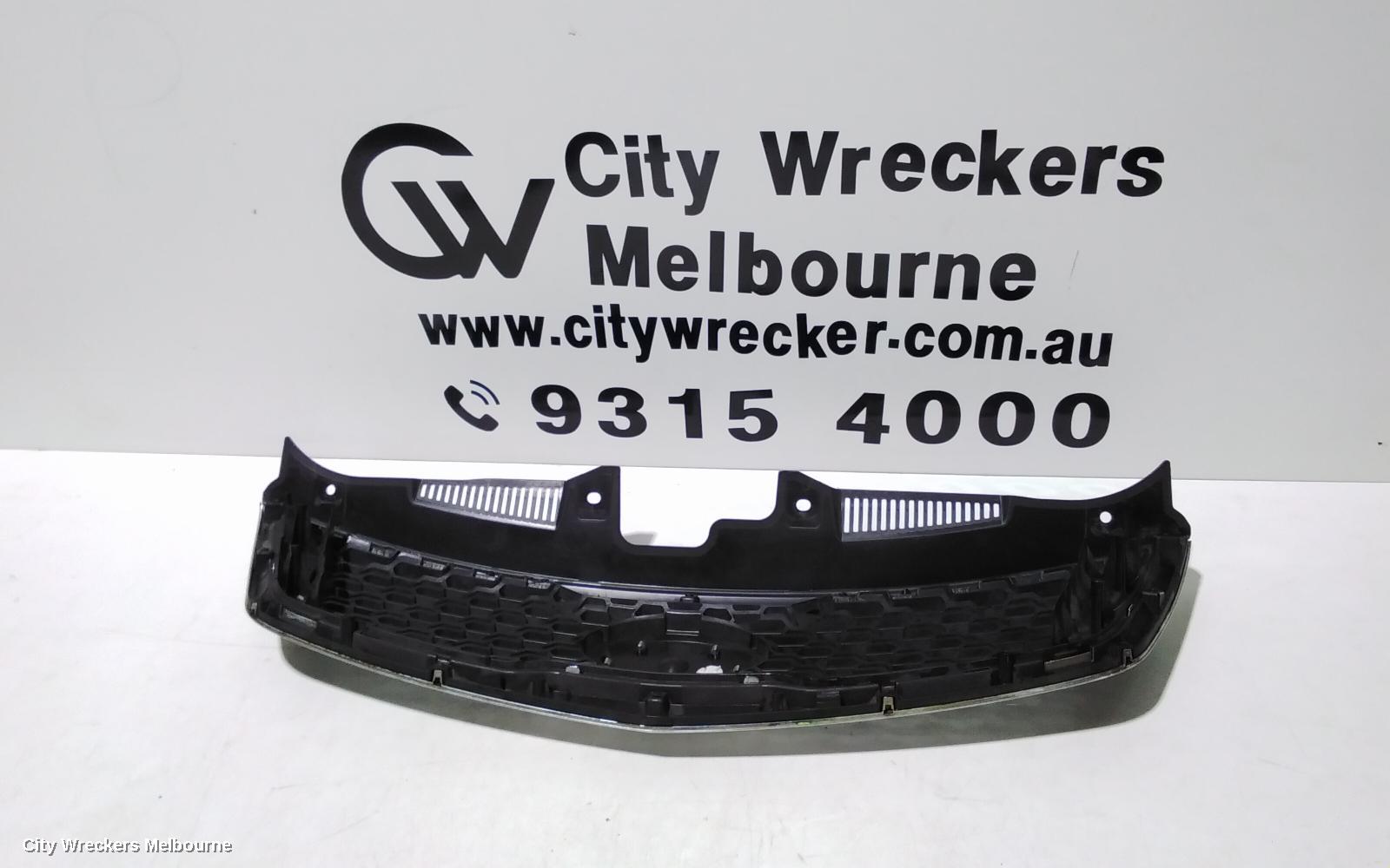 KIA CERATO GRILLE, RADIATOR GRILLE, TD, BLACK/CHROME, HATCH/SEDAN, 10/2008 - 03/2013