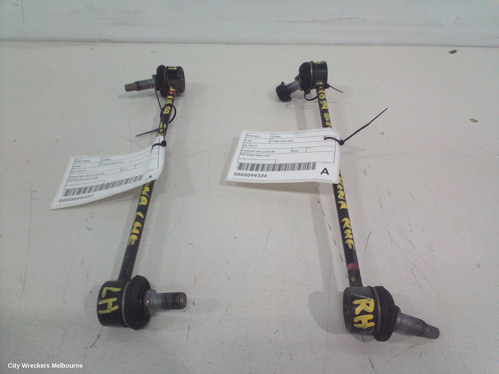 HYUNDAI KONA STABILISER BAR, OS, 09/2017 - 07/2023