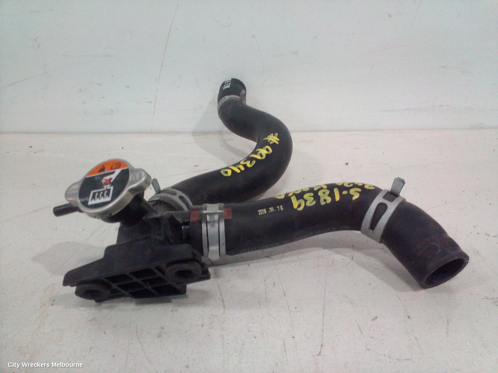 HYUNDAI KONA WATER PIPES/OUTLETS, OS, 09/2017 - 07/2023