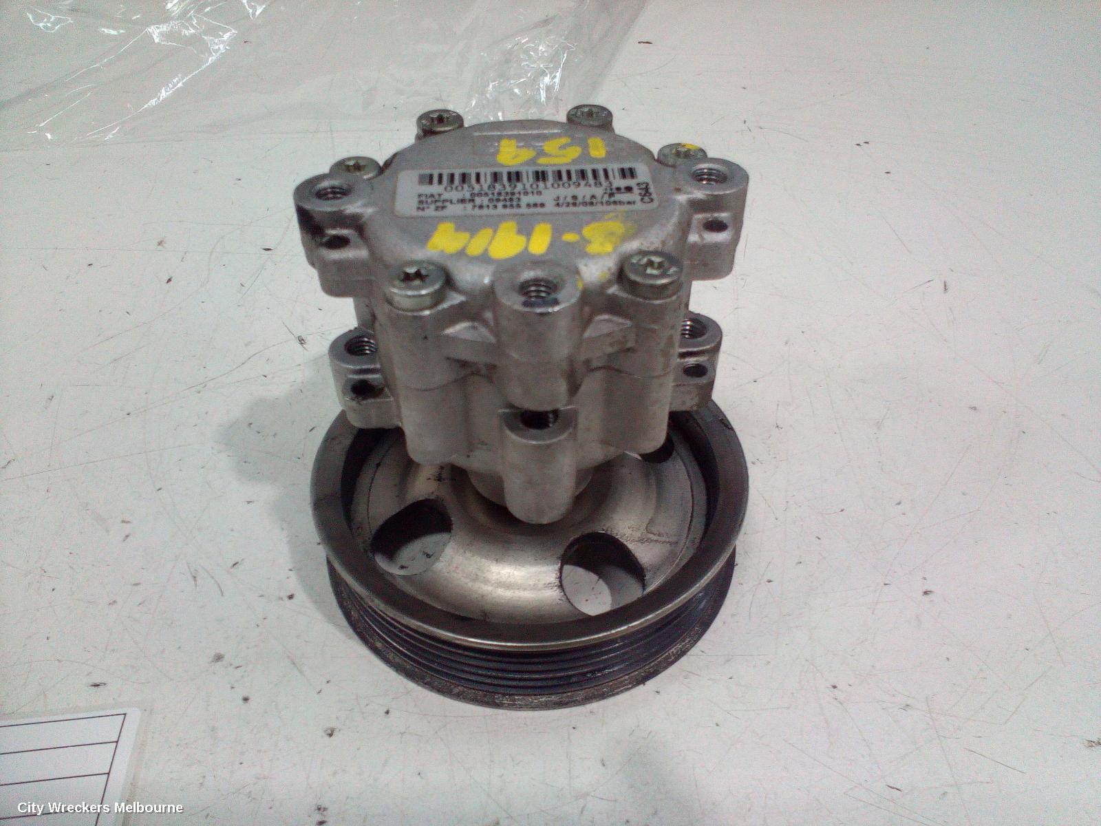 ALFA ROMEO 159 STEERING PUMP, DIESEL, 2.4 5CYL, 06/2006 - 12/2011