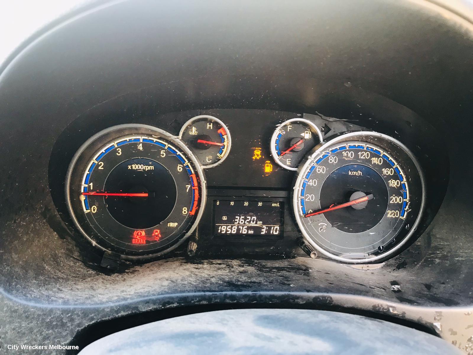 SUZUKI SX4 COMPLETE VEHICLE, 4WD, HATCH, 02/2007 - 01/2014