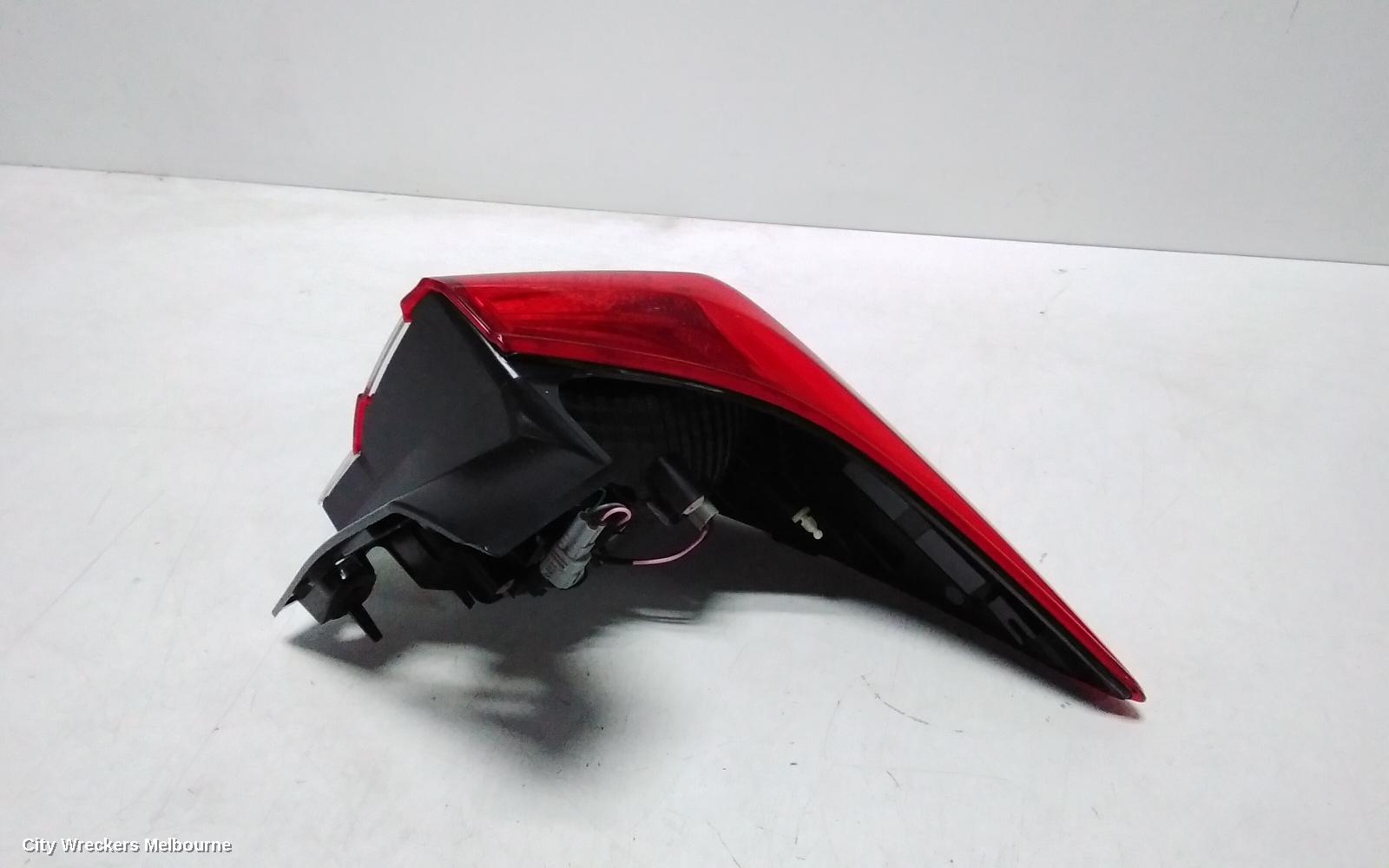 SUBARU XV LEFT TAILLIGHT, W/ CHROME INSERT TYPE, G5X, 03/2017 - 04/2020
