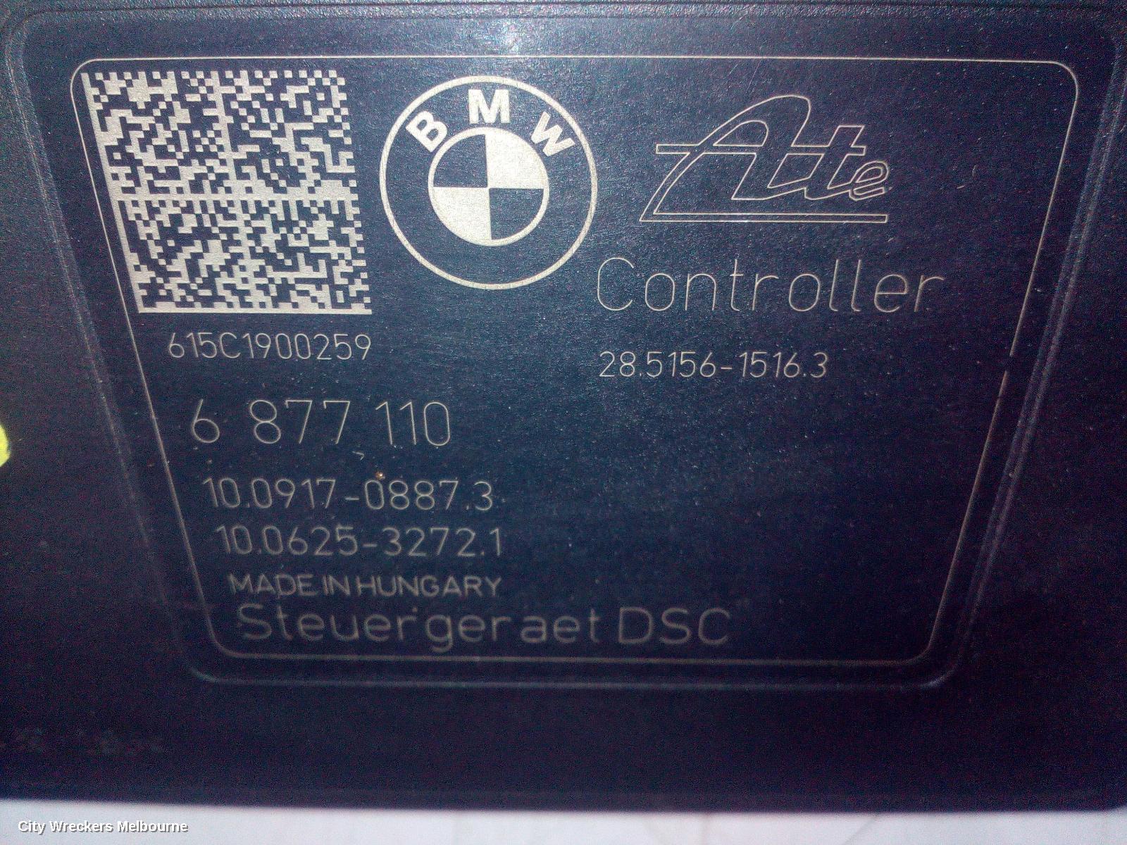 BMW X1 ABS PUMP/MODULATOR, F48, P/N 34516877111, 08/2015 - 06/2022