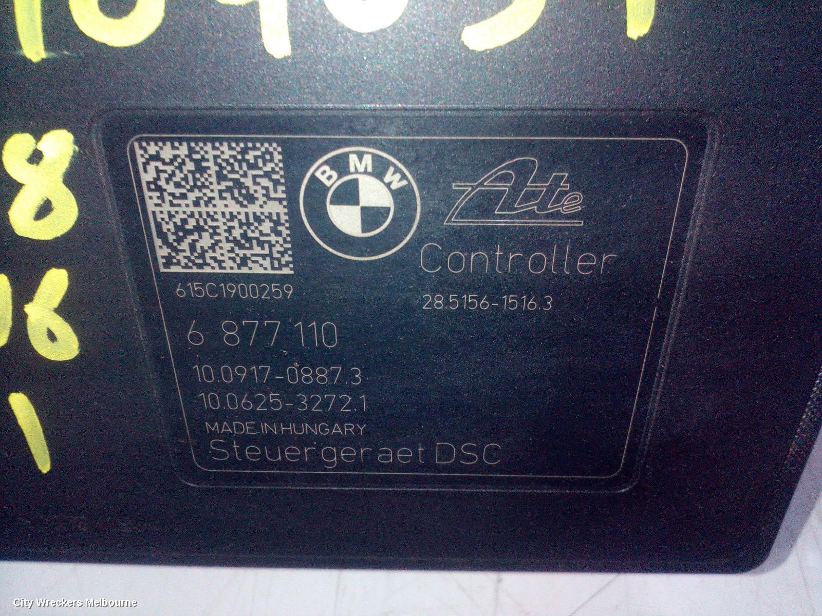 BMW X1 ABS PUMP/MODULATOR, F48, P/N 34516877111, 08/2015 - 06/2022