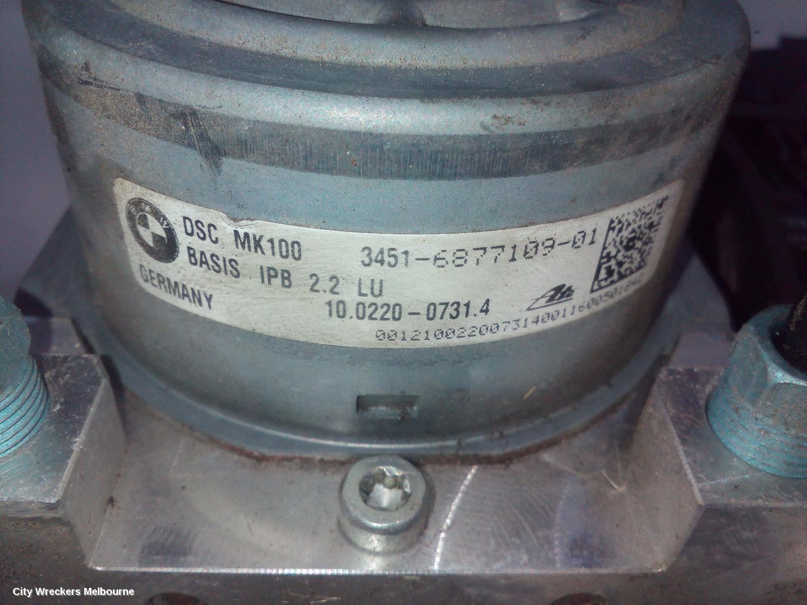 BMW X1 ABS PUMP/MODULATOR, F48, P/N 34516877111, 08/2015 - 06/2022